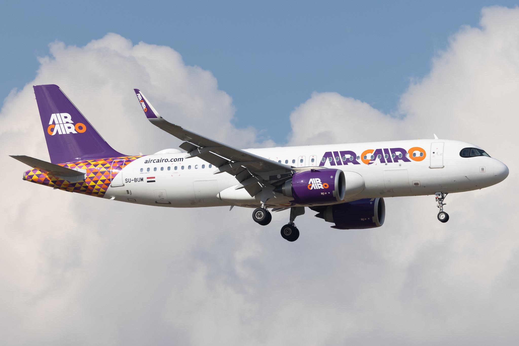 Flughafen Berlin Brandenburg: Air Cairo (SM / MSC) | Airbus A320-251N A20N | SU-BUM | MSN 09056