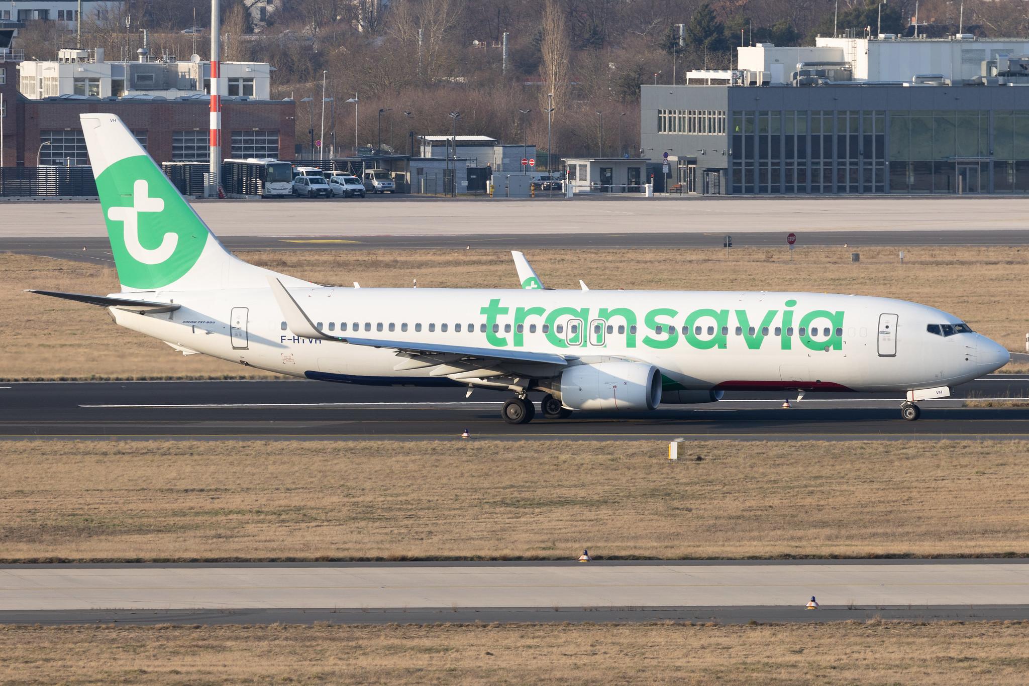 Flughafen Berlin Brandenburg: Transavia (HV / TRA) | Operator: Transavia France | Boeing 737-8K2 B738 | F-HTVH | MSN 62163