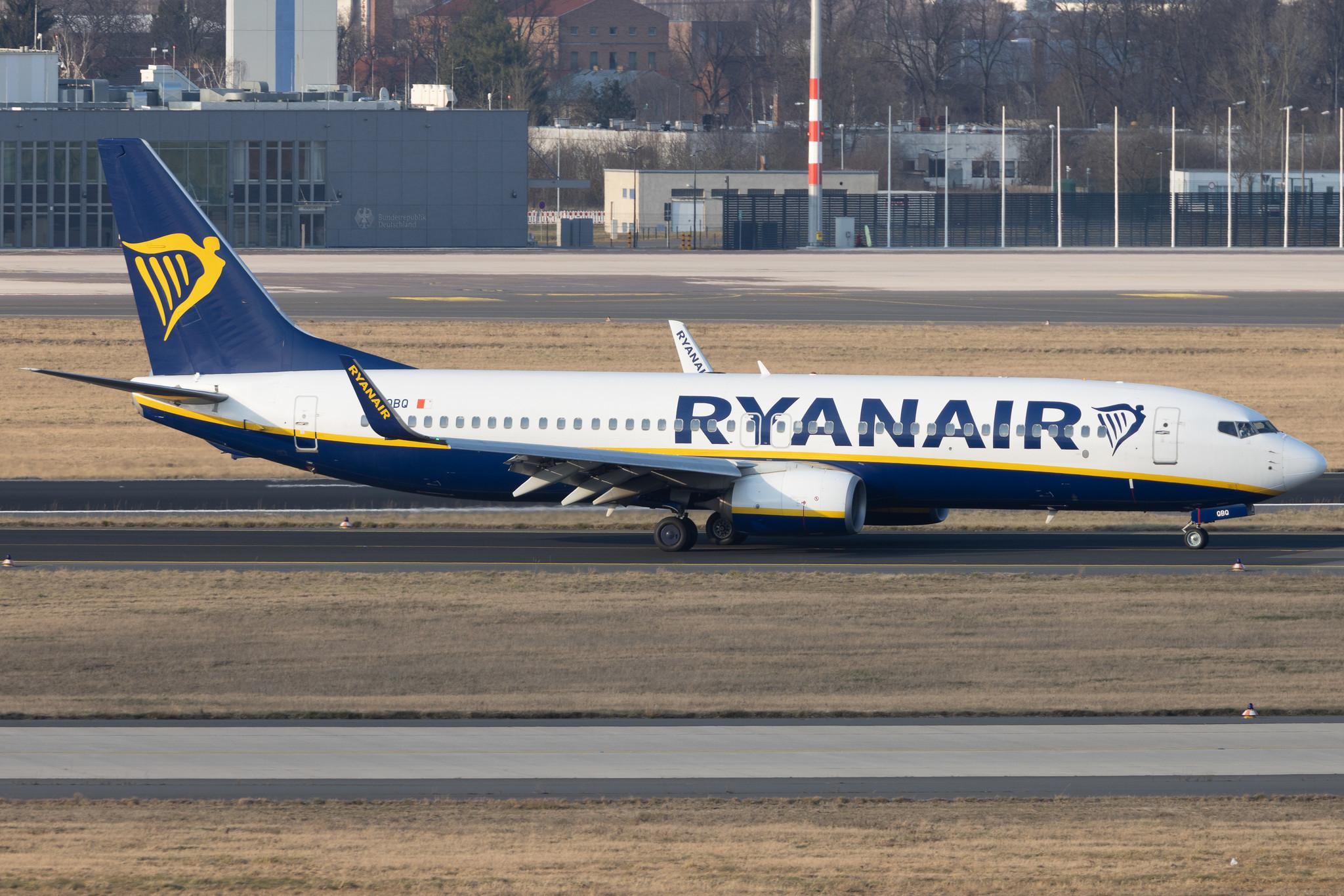 Flughafen Berlin Brandenburg: Ryanair (FR / RYR) | Operator: Malta Air | Boeing 737-8AS B738 | 9H-QBQ | MSN 44713