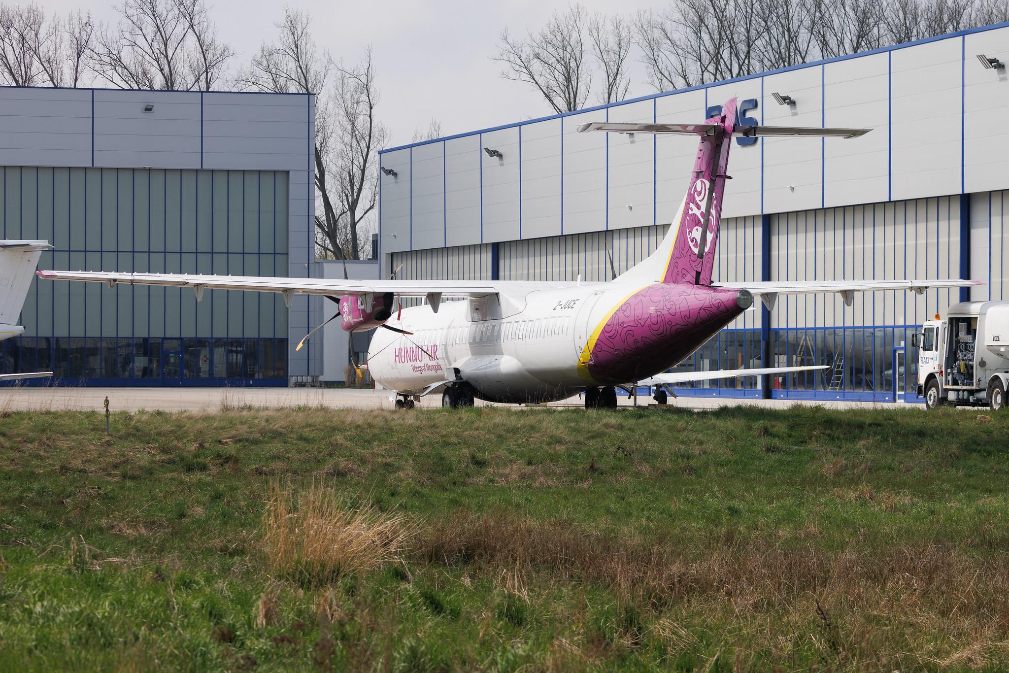 Verkehrslandeplatz Mönchengladbach: Hunnu Air (MR / MML) | ATR 72-500 AT75 | 2-JUCE | MSN 0774