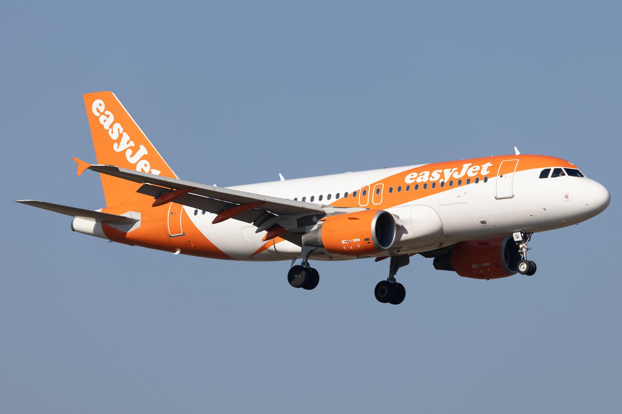 Flughafen Berlin Brandenburg: easyJet (U2 / EZY) | Operator: easyJet Europe | A319 | OE-LQI | MSN 3411