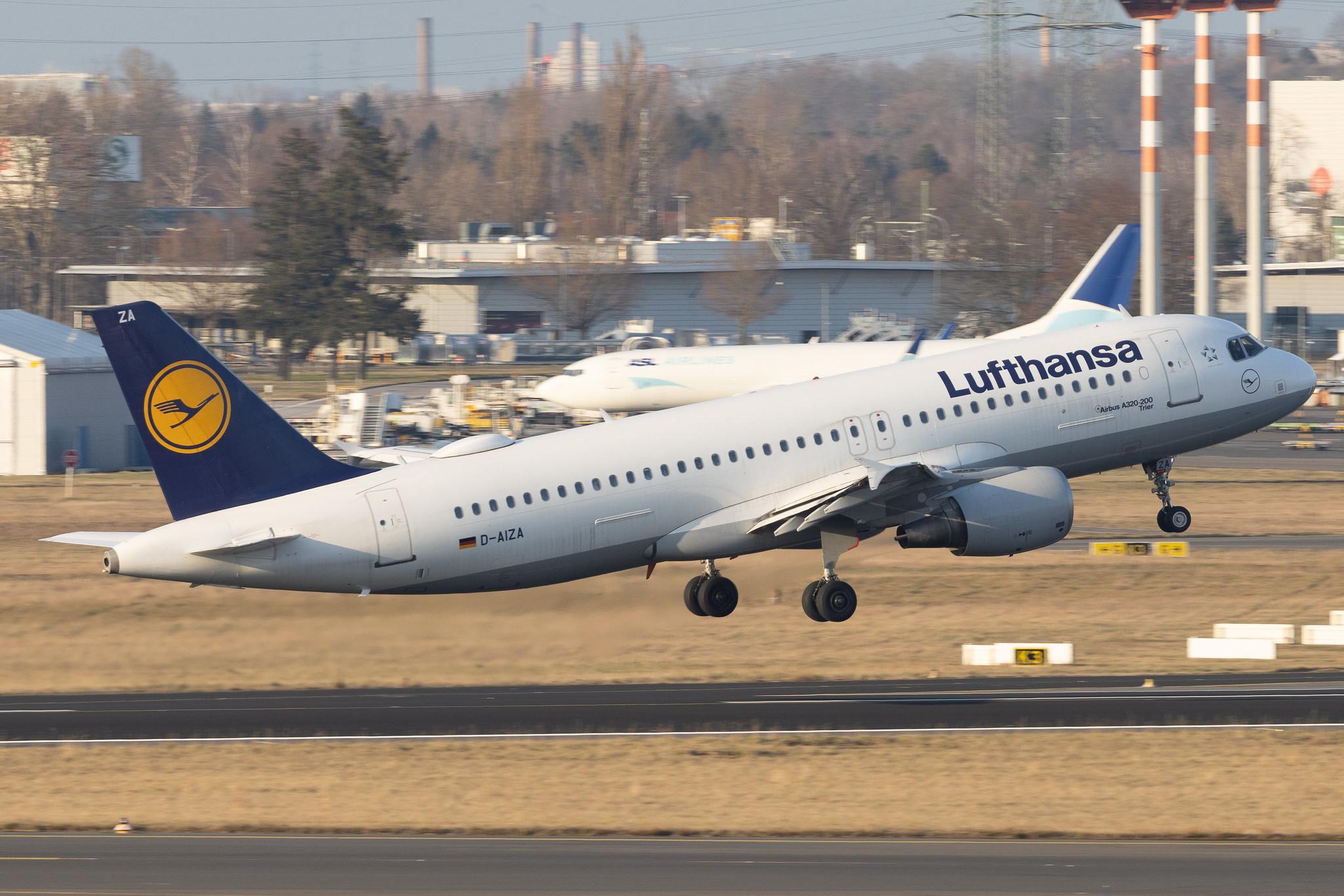 Flughafen Berlin Brandenburg: Lufthansa (LH / DLH) | Airbus A320-214 A320 | D-AIZA | MSN 4097