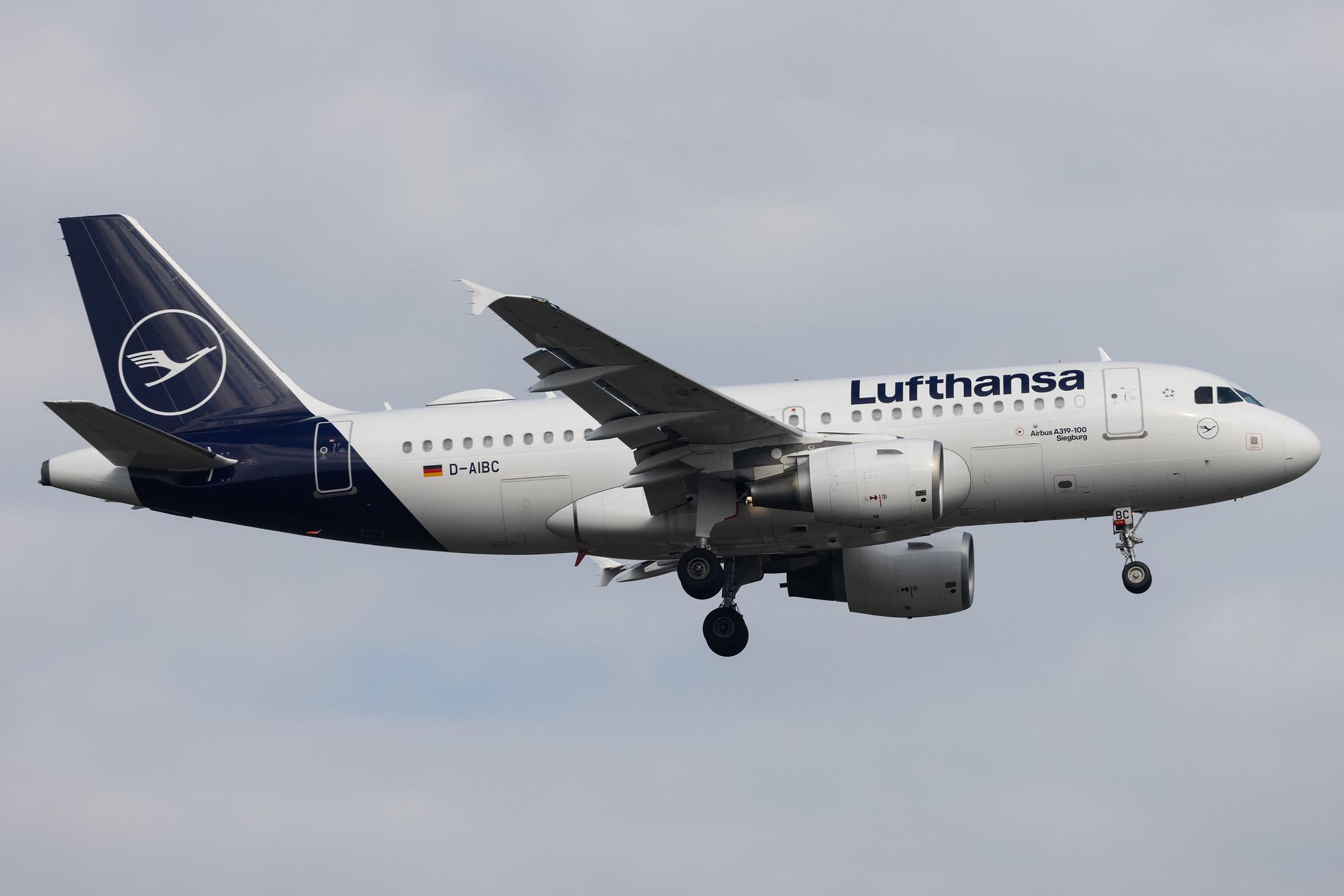 Frankfurt Airport: Lufthansa (LH / DLH) | Airbus A319-112 A319 | D-AIBC | MSN 4332