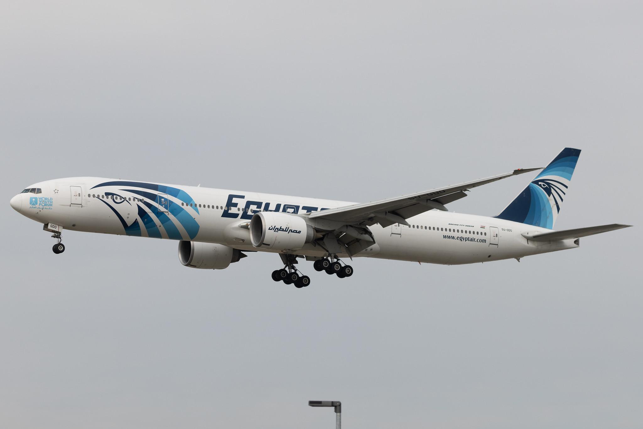 Frankfurt Airport: EgyptAir (MS / MSR) | Boeing 777-36N(ER) B77W | SU-GDO | MSN 38289