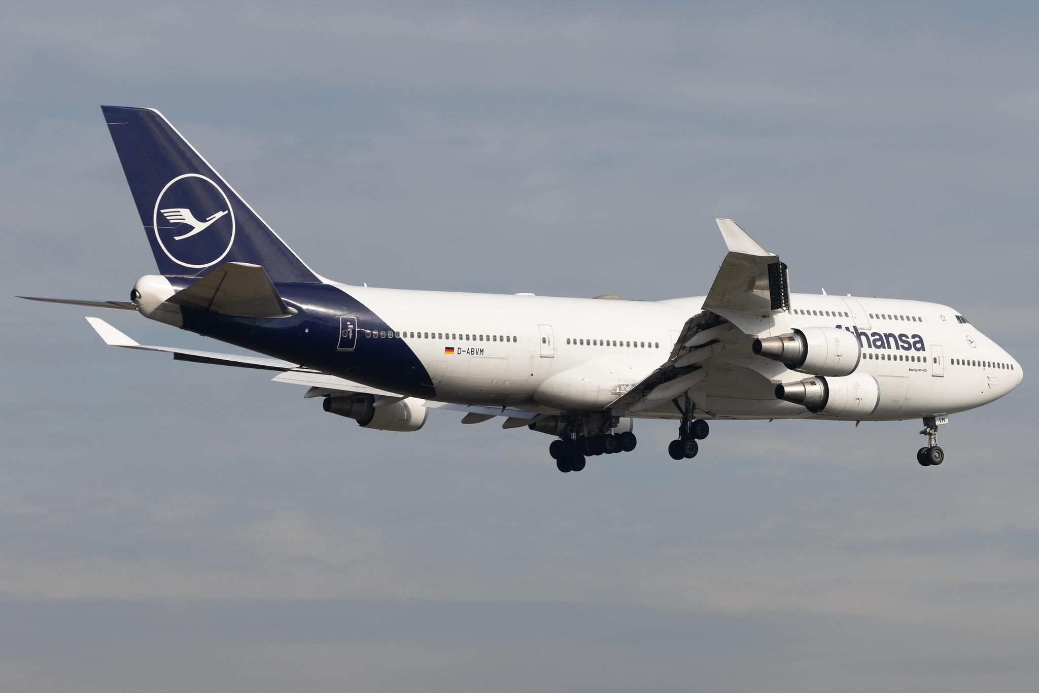Frankfurt Airport: Lufthansa (LH / DLH) | Boeing 747-430 B744 | D-ABVM | MSN 29101