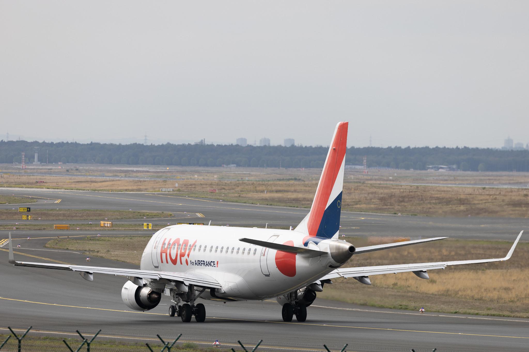 Frankfurt Airport: Air France (AF / AFR) | Operator: Air France Hop | Embraer E170STD E170 | F-HBXI | MSN 17000310