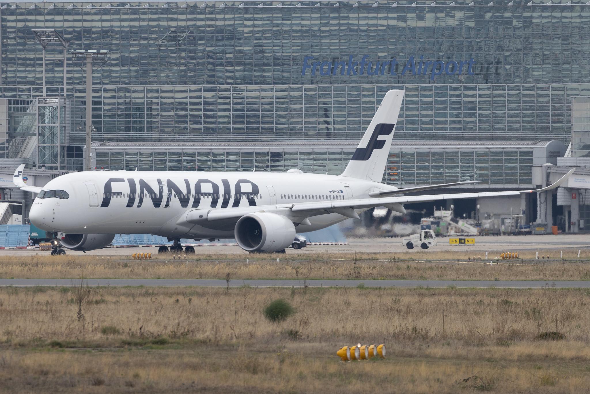 Frankfurt Airport: Finnair (AY / FIN) | Airbus A350-941 A359 | OH-LWG | MSN 051