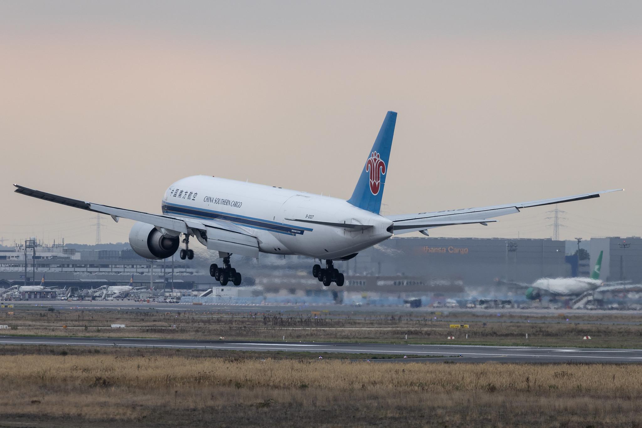 Frankfurt Airport: China Southern Cargo (CZ / CSN) | Operator: China Southern Airlines | Boeing 777-F1B B77L | B-2027 | MSN 41636