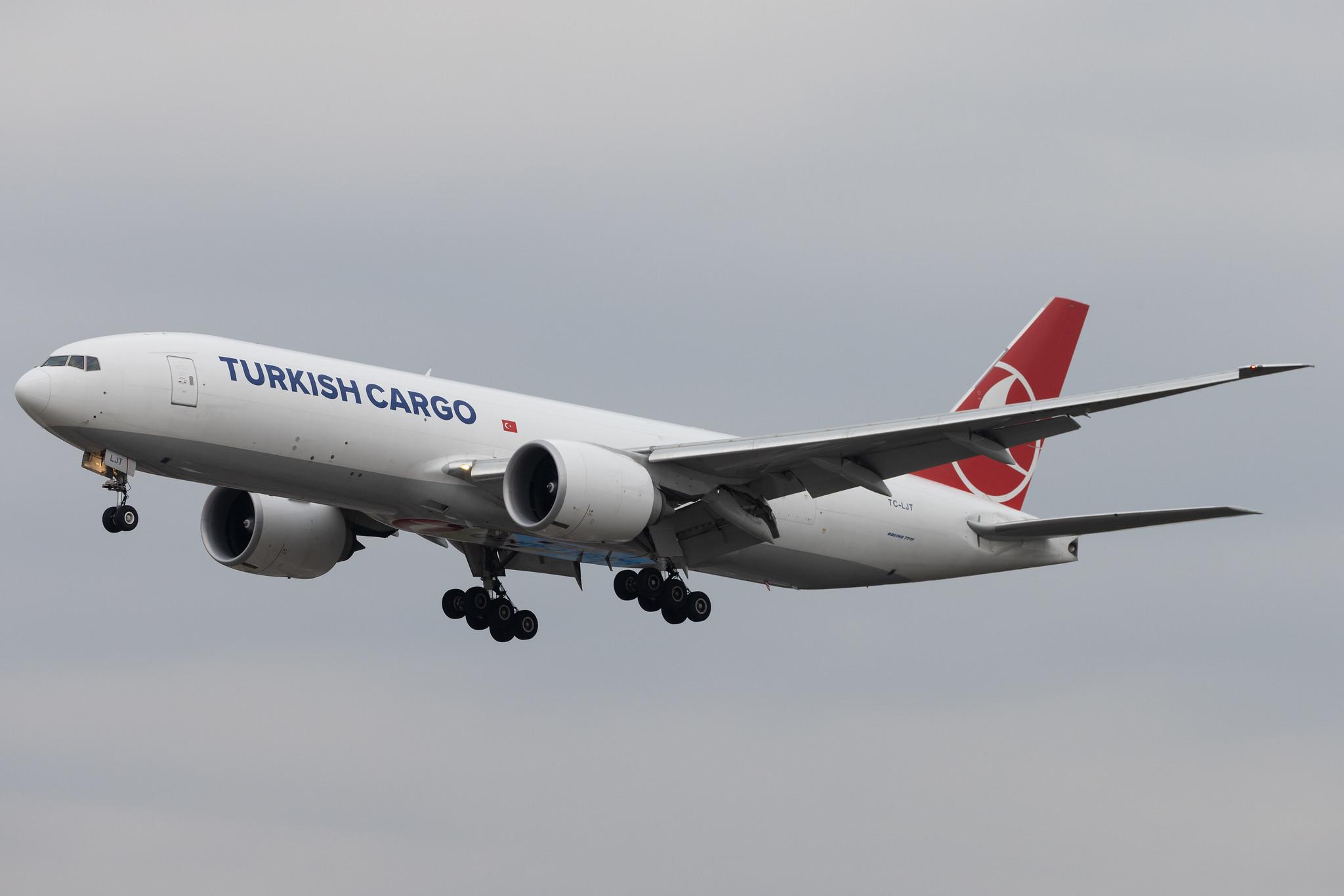Frankfurt Airport: Turkish Cargo (TK / THY) | Operator: Turkish Airlines | Boeing 777-F B77L | TC-LJT | MSN 66580