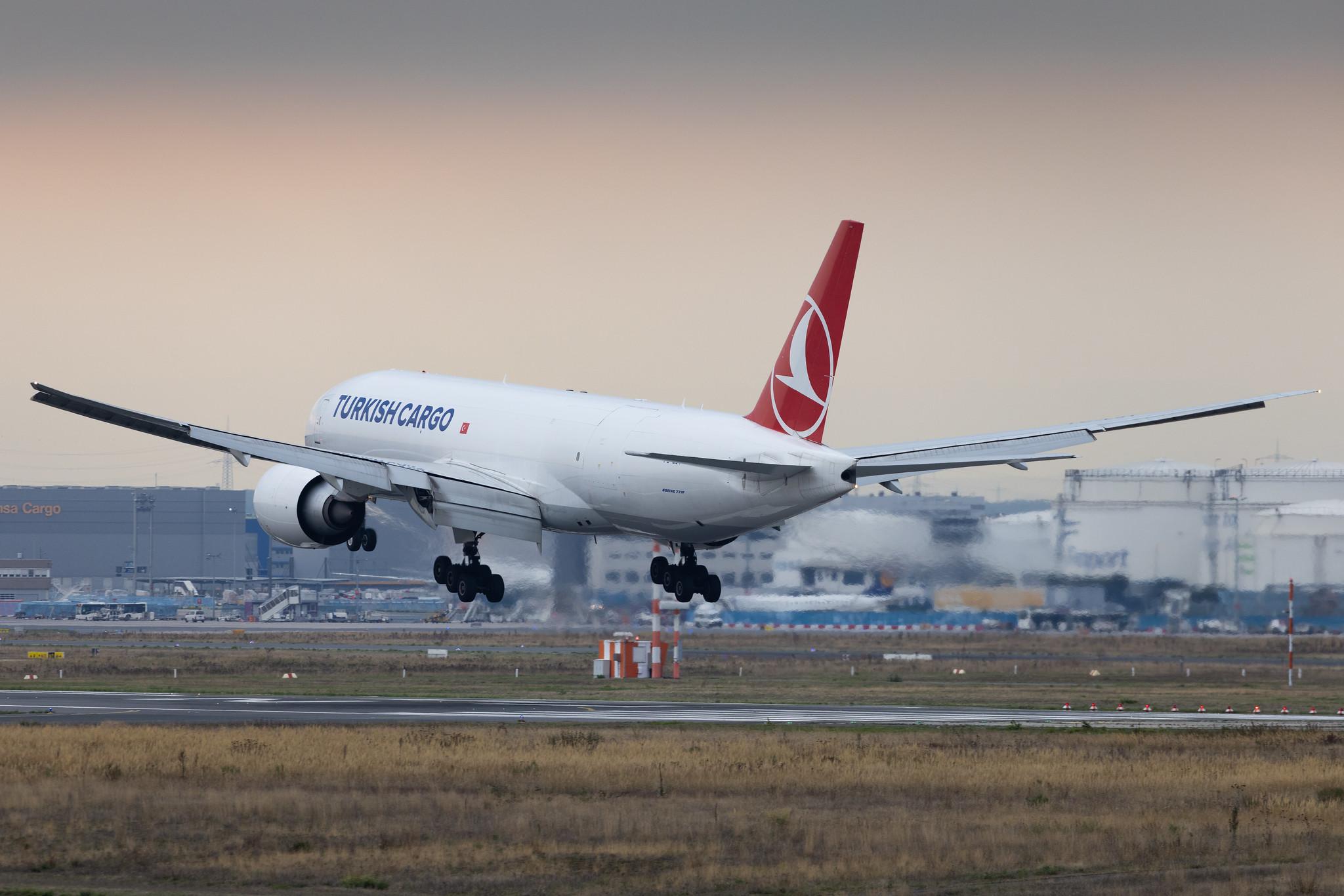 Frankfurt Airport: Turkish Cargo (TK / THY) | Operator: Turkish Airlines | Boeing 777-F B77L | TC-LJT | MSN 66580
