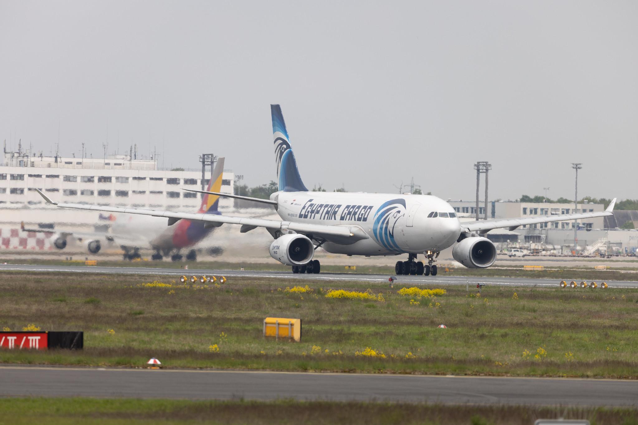 Frankfurt Airport: EgyptAir Cargo (/ MSX) | Airbus A330-243(P2F) A332 | SU-GCJ | MSN 0709