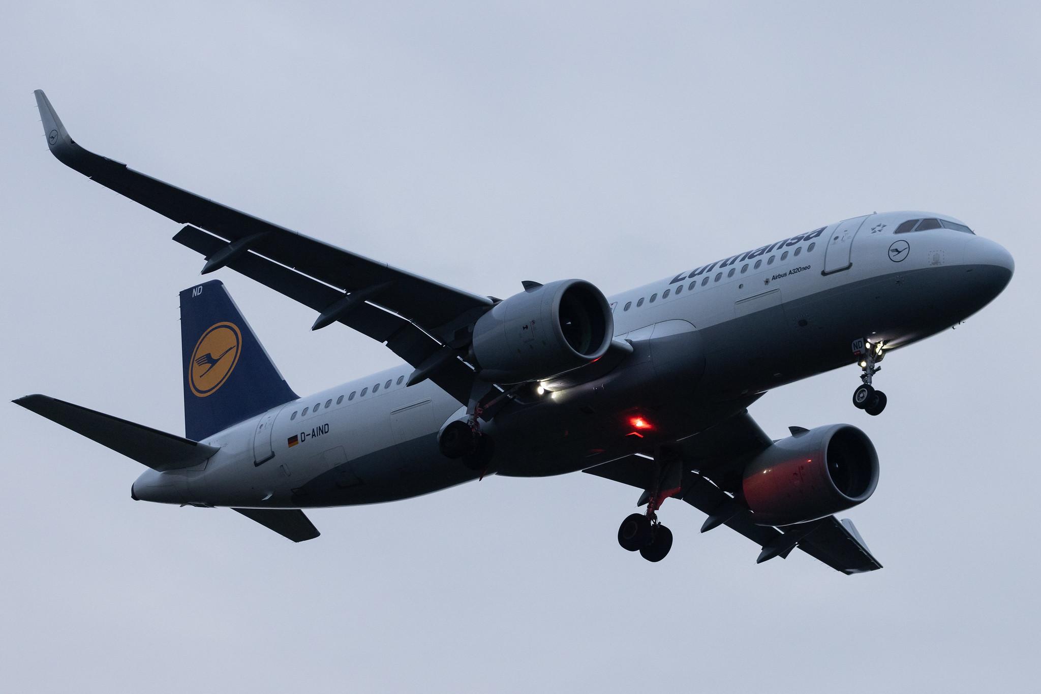Frankfurt Airport: Lufthansa (LH / DLH) | Airbus A320-271N A20N | D-AIND | MSN 7078
