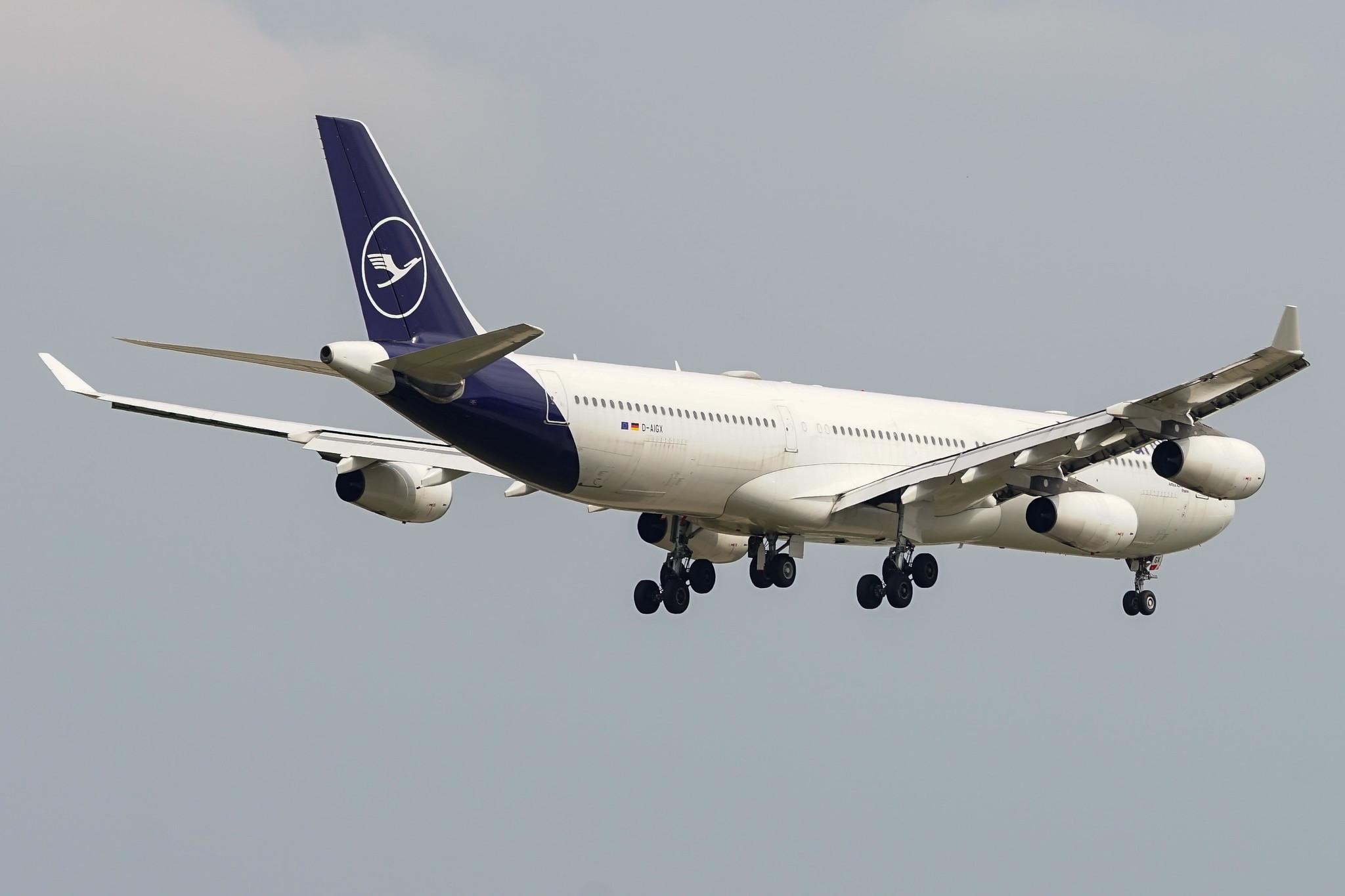 Frankfurt Airport: Lufthansa (LH / DLH) | Airbus A340-313 A343 | D-AIGX | MSN 0354