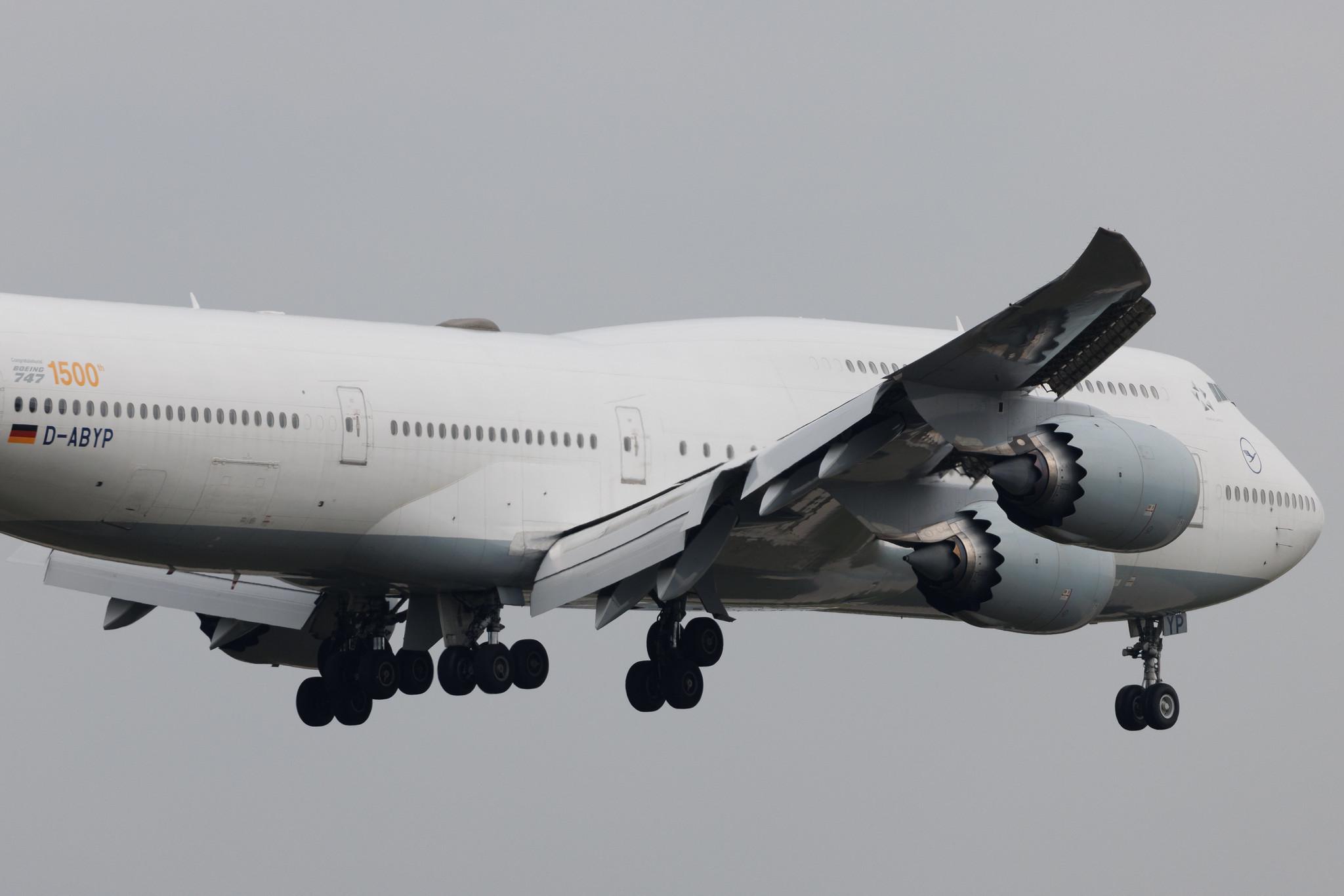 Frankfurt Airport: Lufthansa (LH / DLH) | Boeing 747-830 B748 | D-ABYP | MSN 37839