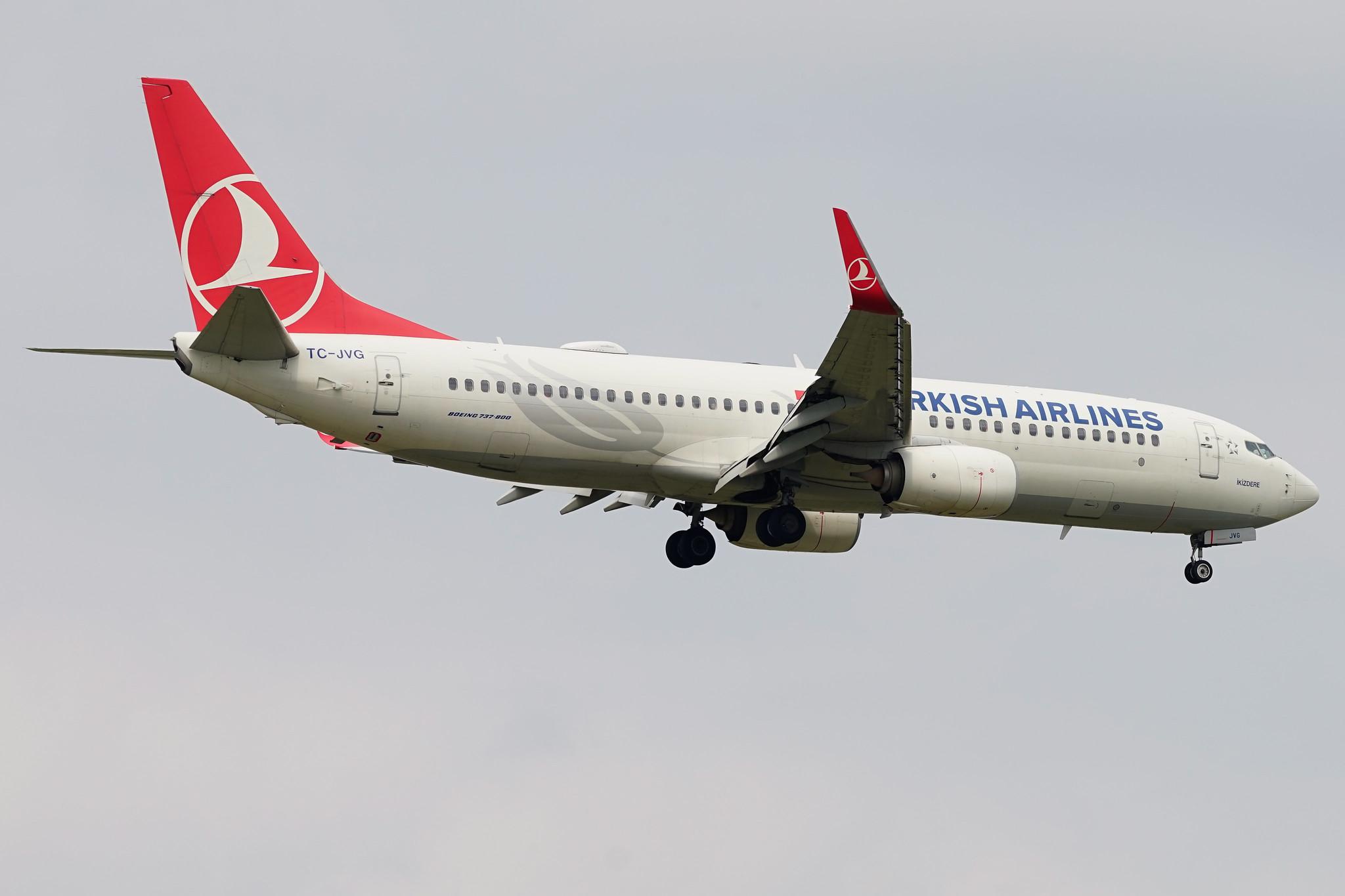 Frankfurt Airport: Turkish Airlines (TK / THY) | Boeing 737-8F2 B738 | TC-JVG | MSN 42009