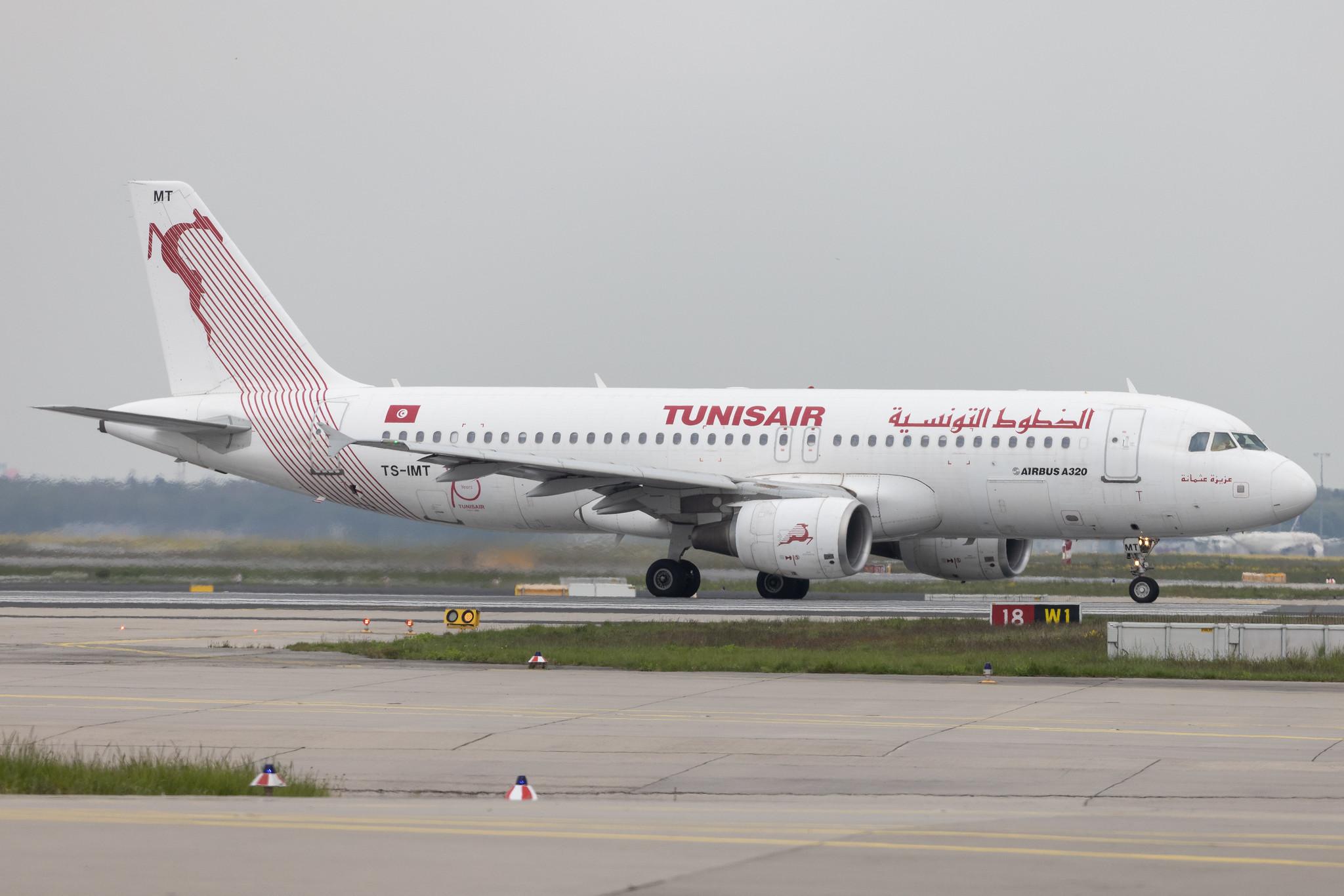 Frankfurt Airport: Tunisair (TU / TAR) | Airbus A320-214 A320 | TS-IMT | MSN 5204