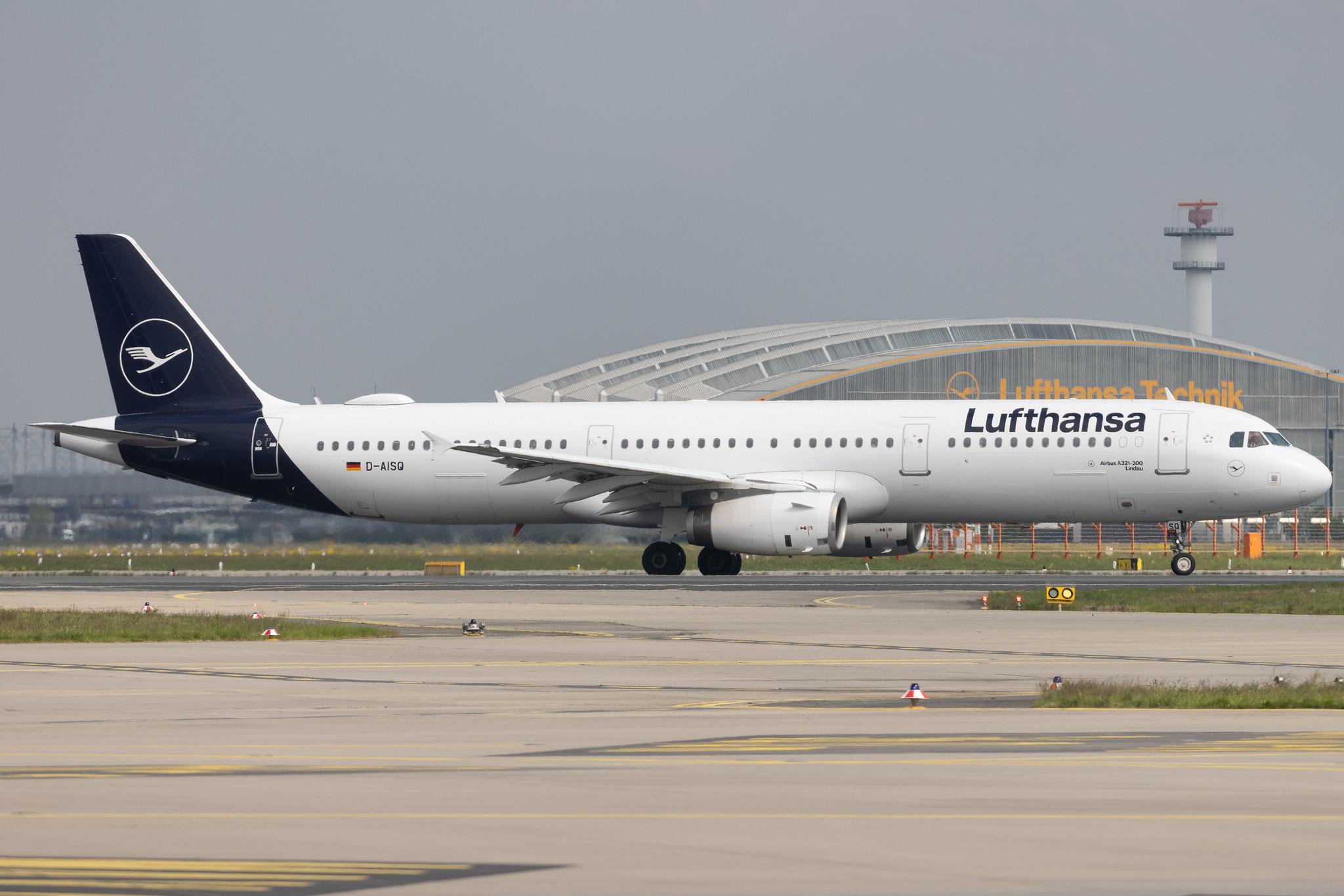 Frankfurt Airport: Lufthansa (LH / DLH) | Airbus A321-231 A321 | D-AISQ | MSN 3936