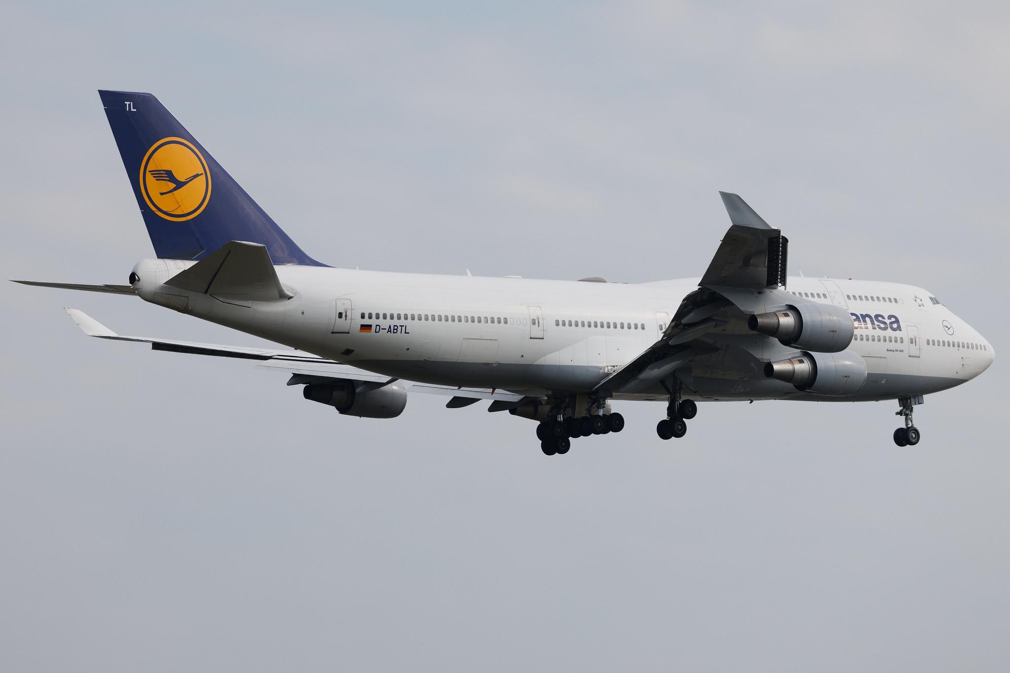 Frankfurt Airport: Lufthansa (LH / DLH) | Boeing 747-430 B744 | D-ABTL | MSN 29872