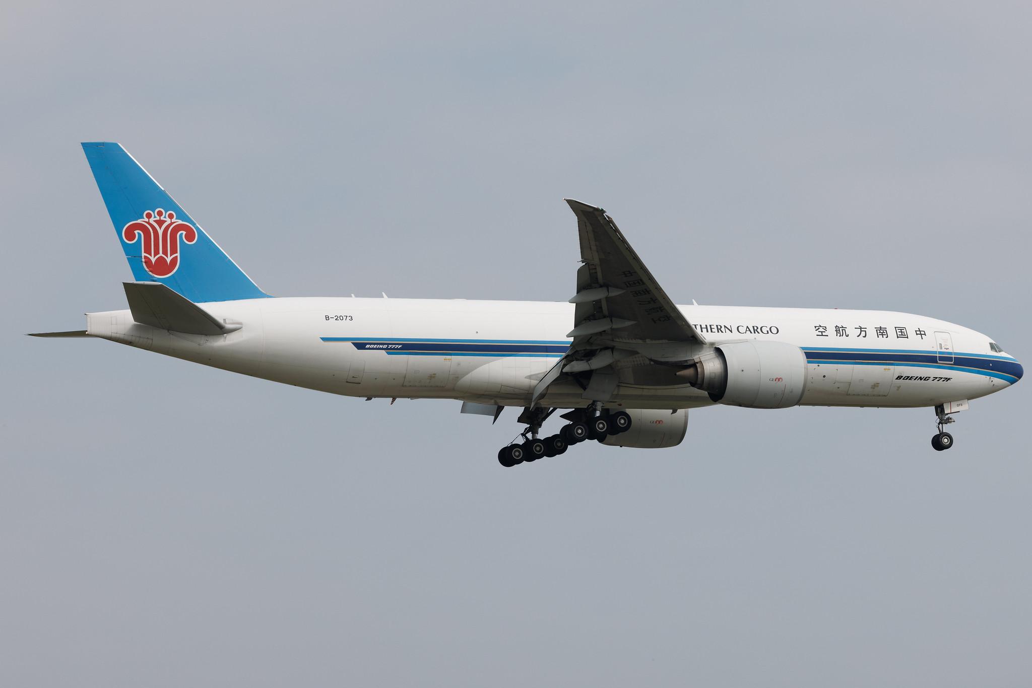 Frankfurt Airport: China Southern Cargo (CZ / CSN) | Operator: China Southern Airlines | B77L | B-2073 | MSN 37311