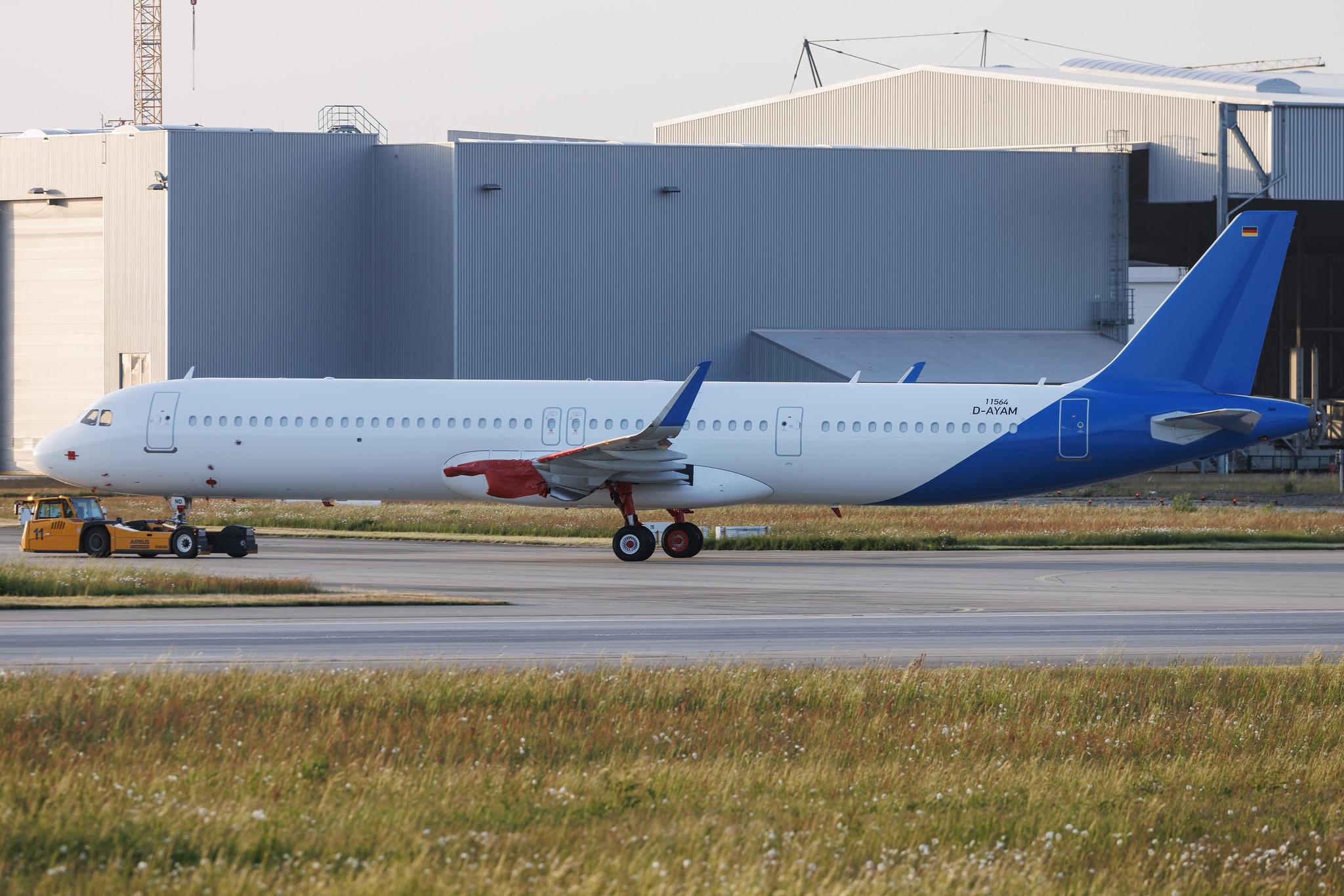 Hamburg Finkenwerder: Jet2 | Airbus A321-251NX A21N | D-AYAM | G-SUND | MSN 11564