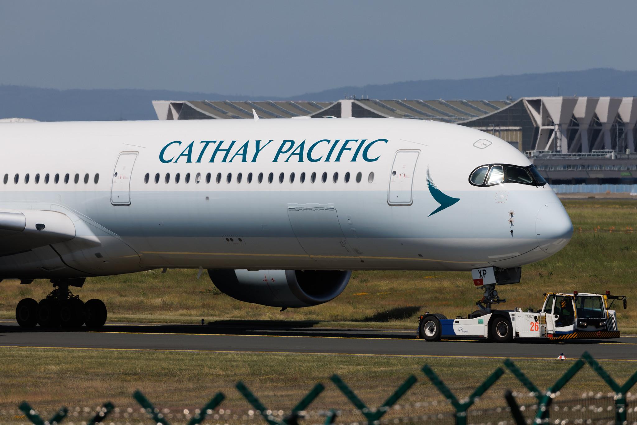 Frankfurt Airport: Cathay Pacific (CX / CPA) | Airbus A350-1041 A35K | B-LXP | MSN 503