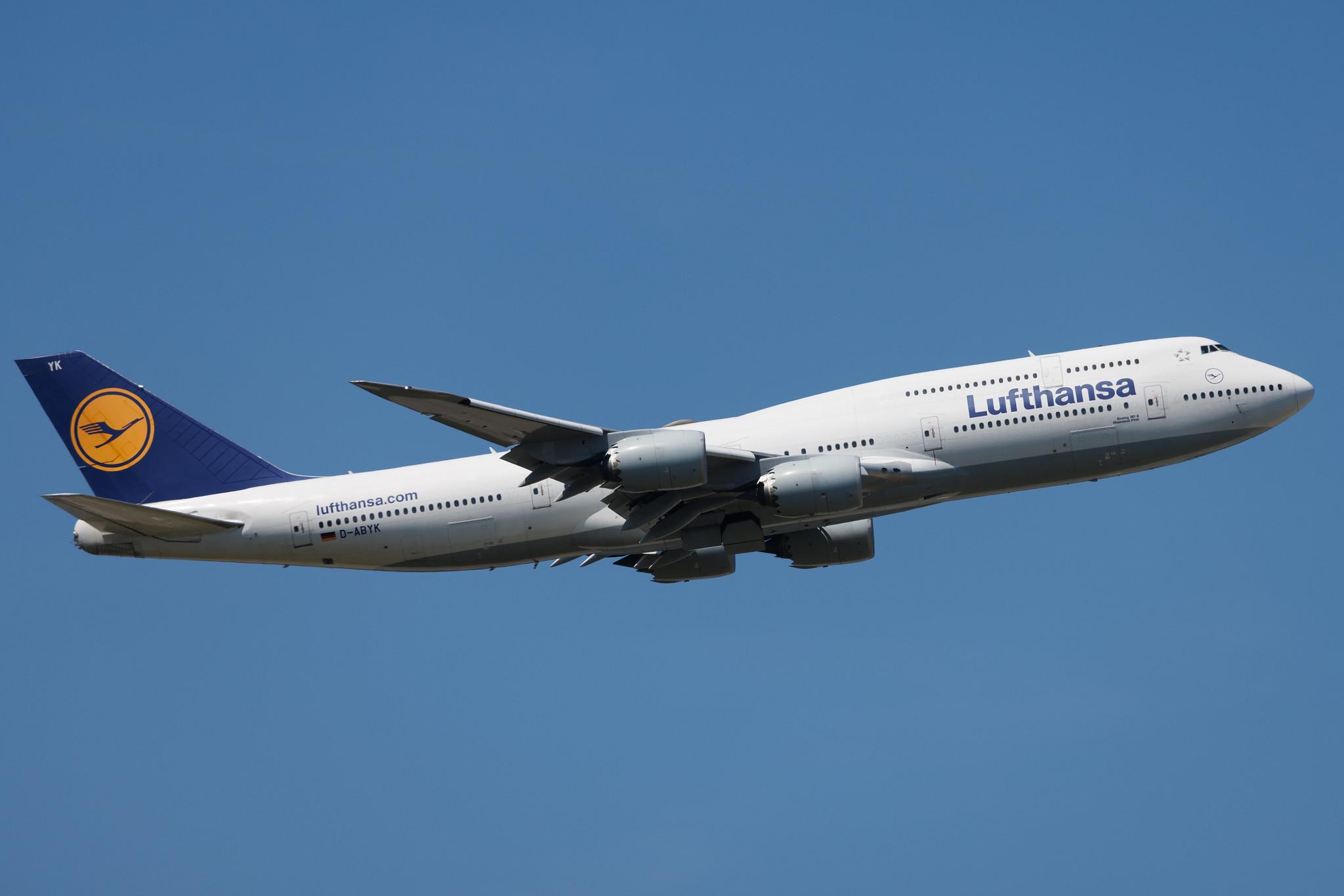 Frankfurt Airport: Lufthansa (LH / DLH) | Boeing 747-830 B748 | D-ABYK | MSN 37835