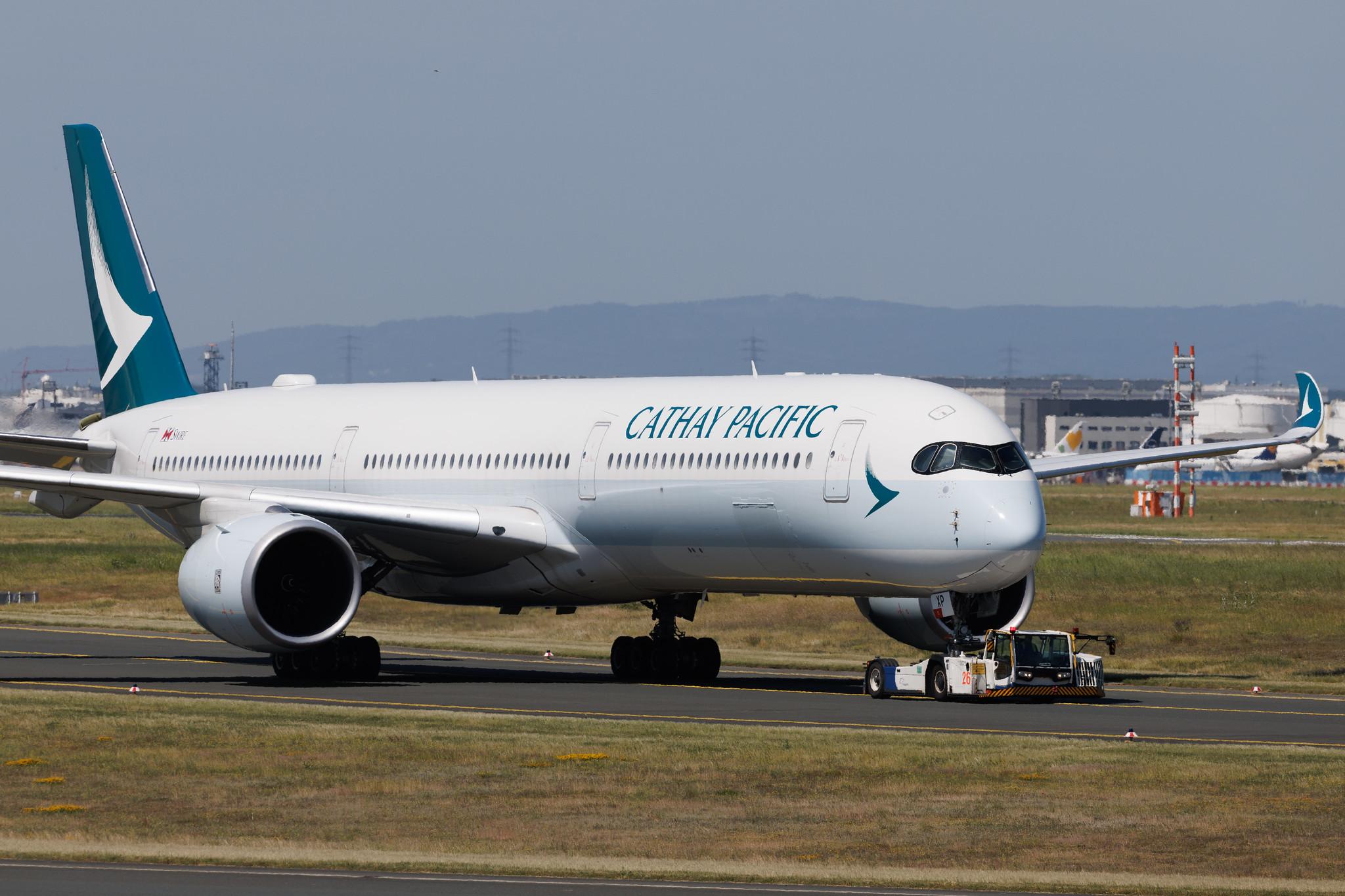 Frankfurt Airport: Cathay Pacific (CX / CPA) | Airbus A350-1041 A35K | B-LXP | MSN 503