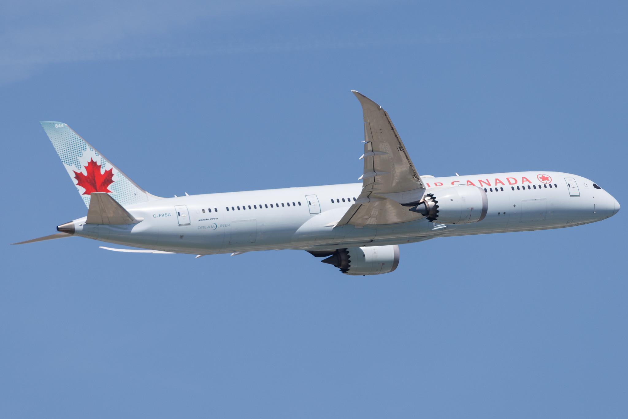 Frankfurt Airport: Air Canada (AC / ACA) | Boeing 787-9 Dreamliner B789 | C-FRSA | MSN 37175
