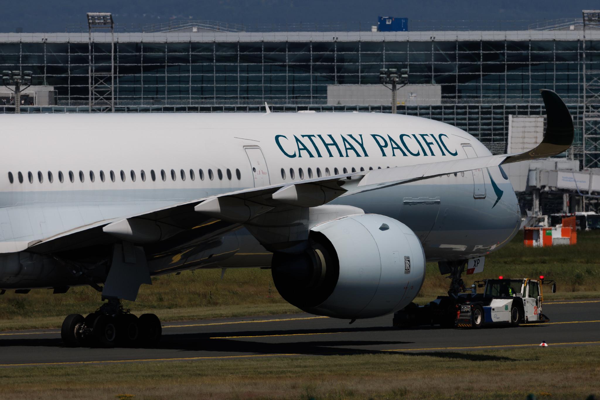 Frankfurt Airport: Cathay Pacific (CX / CPA) | Airbus A350-1041 A35K | B-LXP | MSN 503