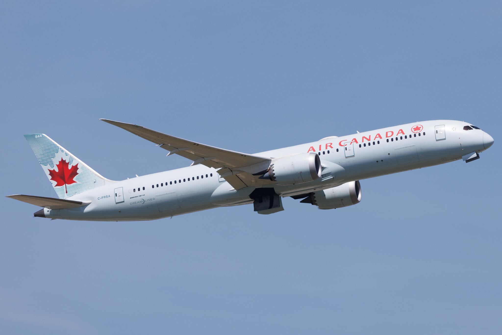 Frankfurt Airport: Air Canada (AC / ACA) | Boeing 787-9 Dreamliner B789 | C-FRSA | MSN 37175