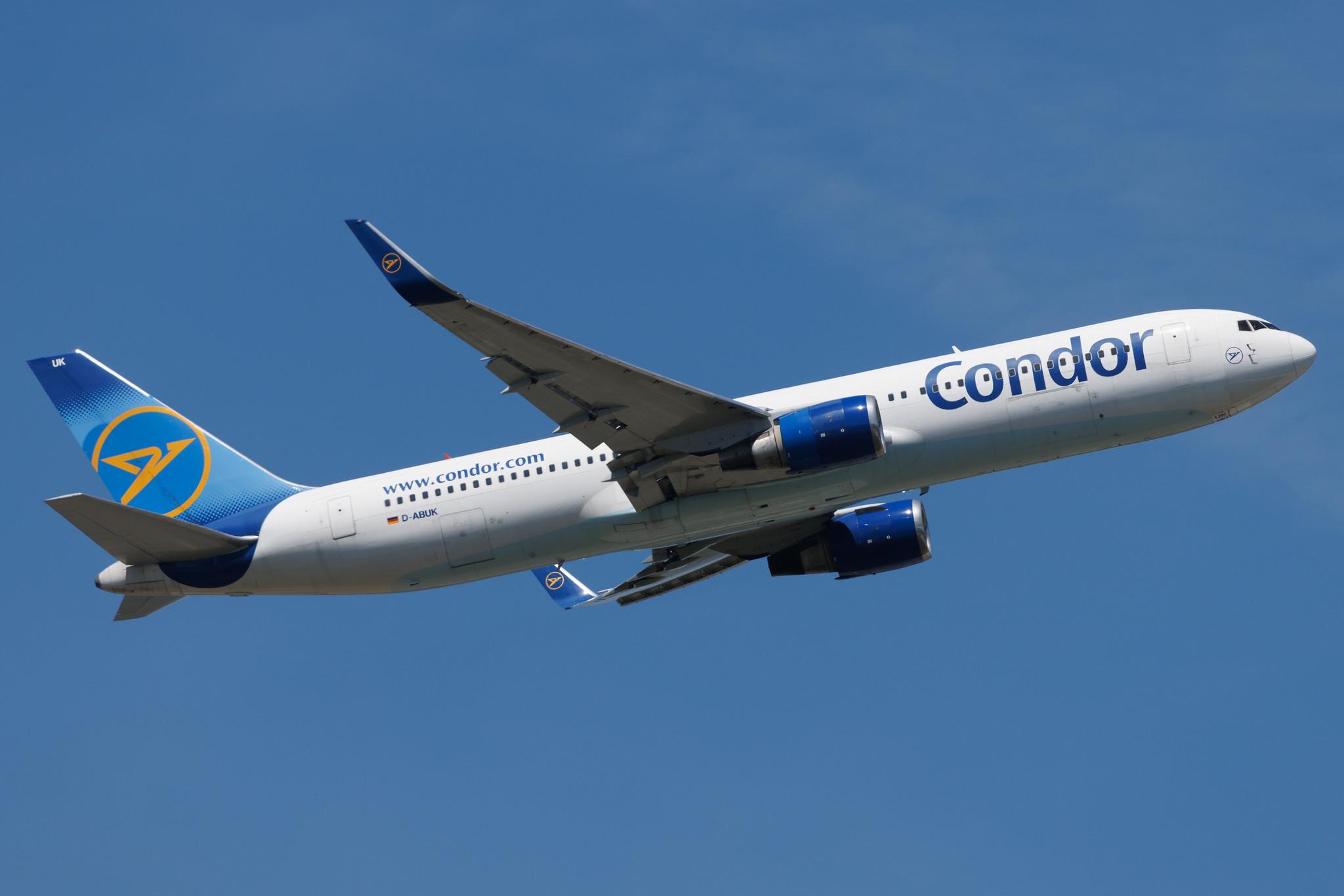 Frankfurt Airport: Condor (DE / CFG) | Boeing 767-343(ER) B763 | D-ABUK | MSN 30009