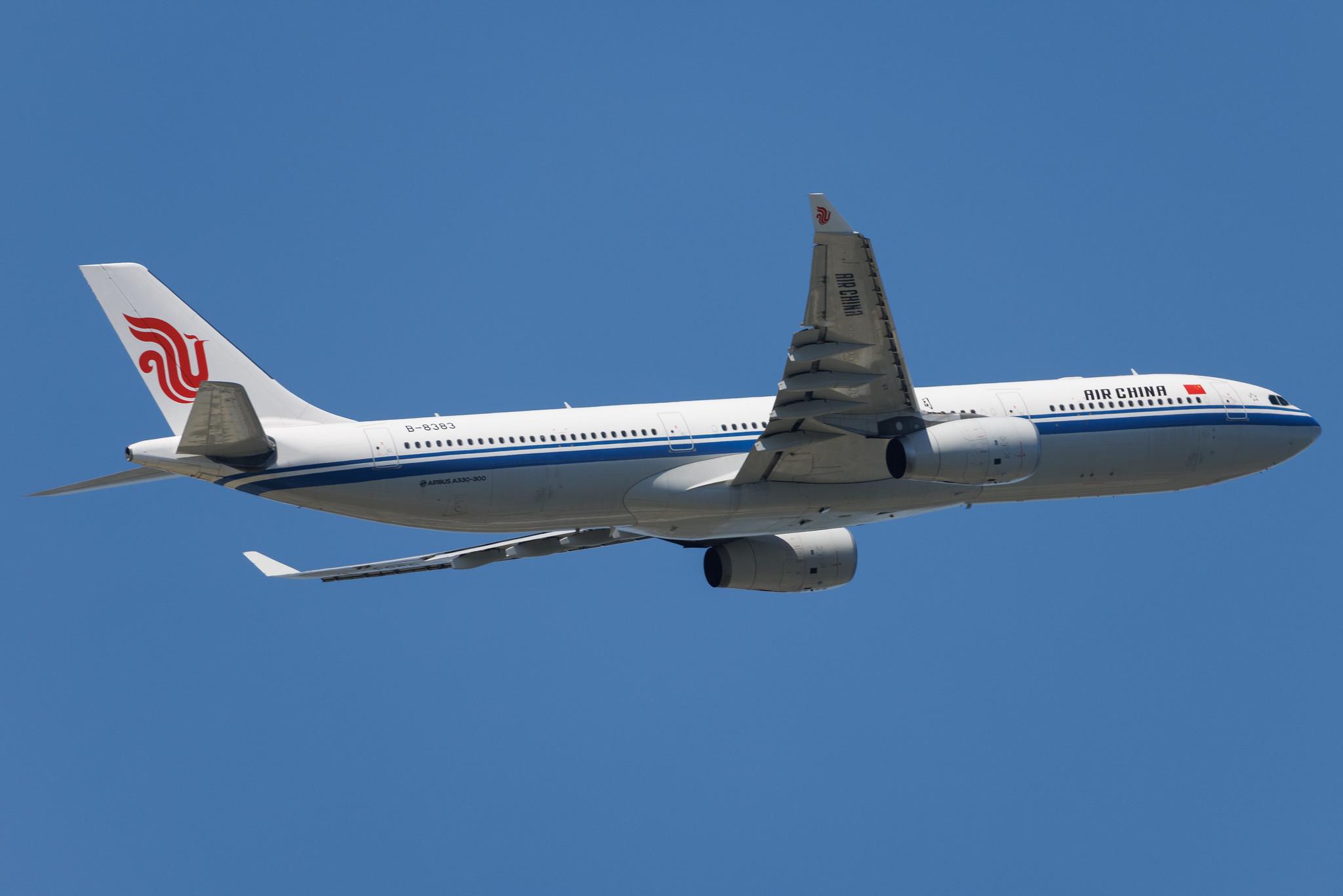 Frankfurt Airport: Air China (CA / CCA) | Airbus A330-343 A333 | B-8383 | MSN 1802