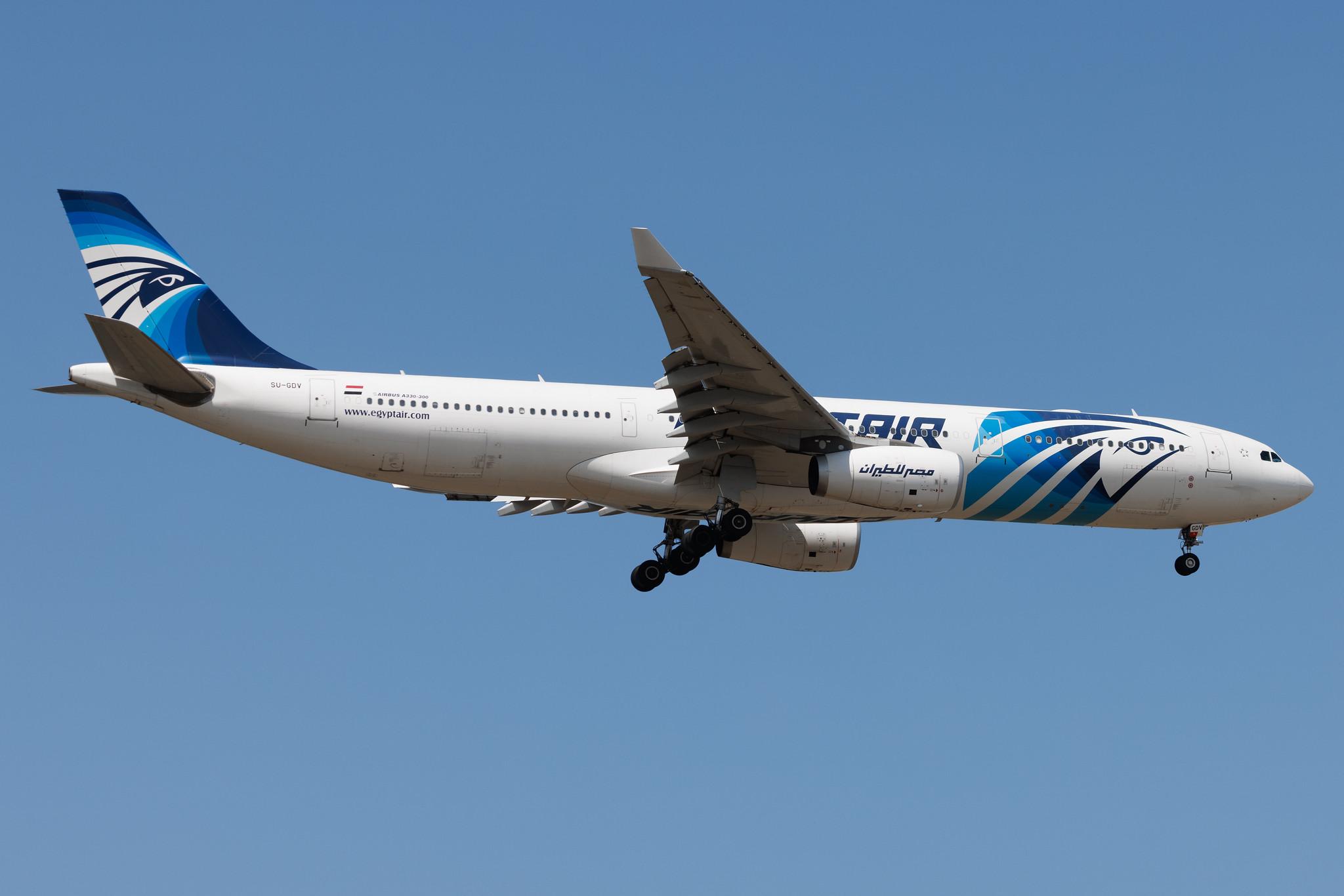 Frankfurt Airport: Egyptair (MS / MSR) | Airbus A330-343 A333 | SU-GDV | MSN 1246