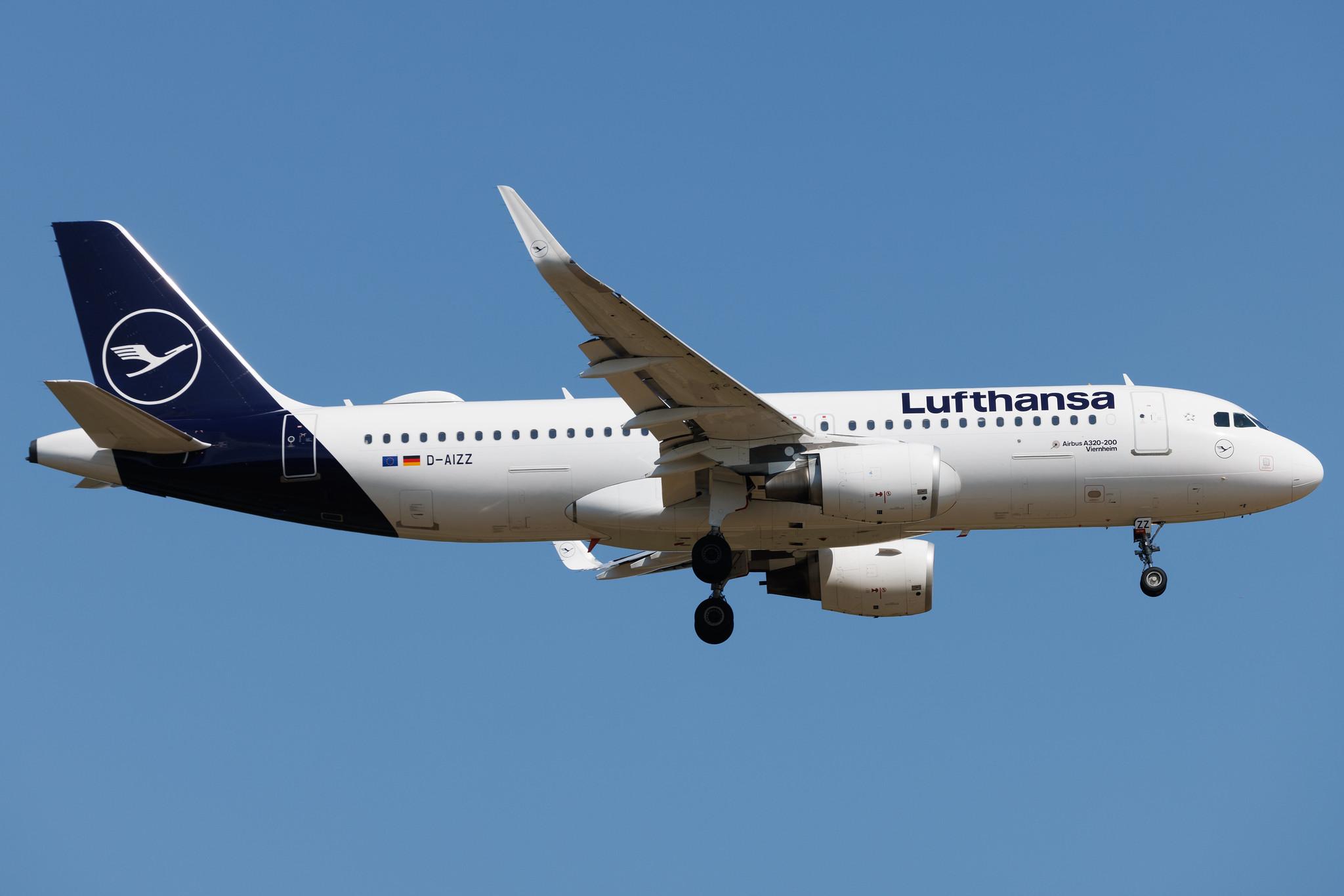 Frankfurt Airport: Lufthansa (LH / DLH) | Airbus A320-214 A320 | D-AIZZ | MSN 5831