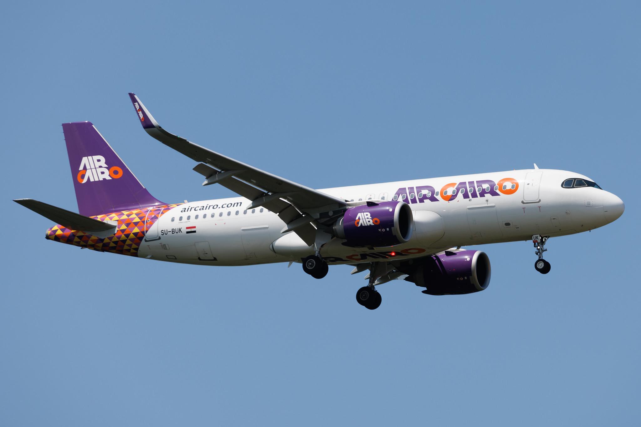 Frankfurt Airport: Air Cairo (SM / MSC) | Airbus A320-251N A20N | SU-BUK | MSN 10152