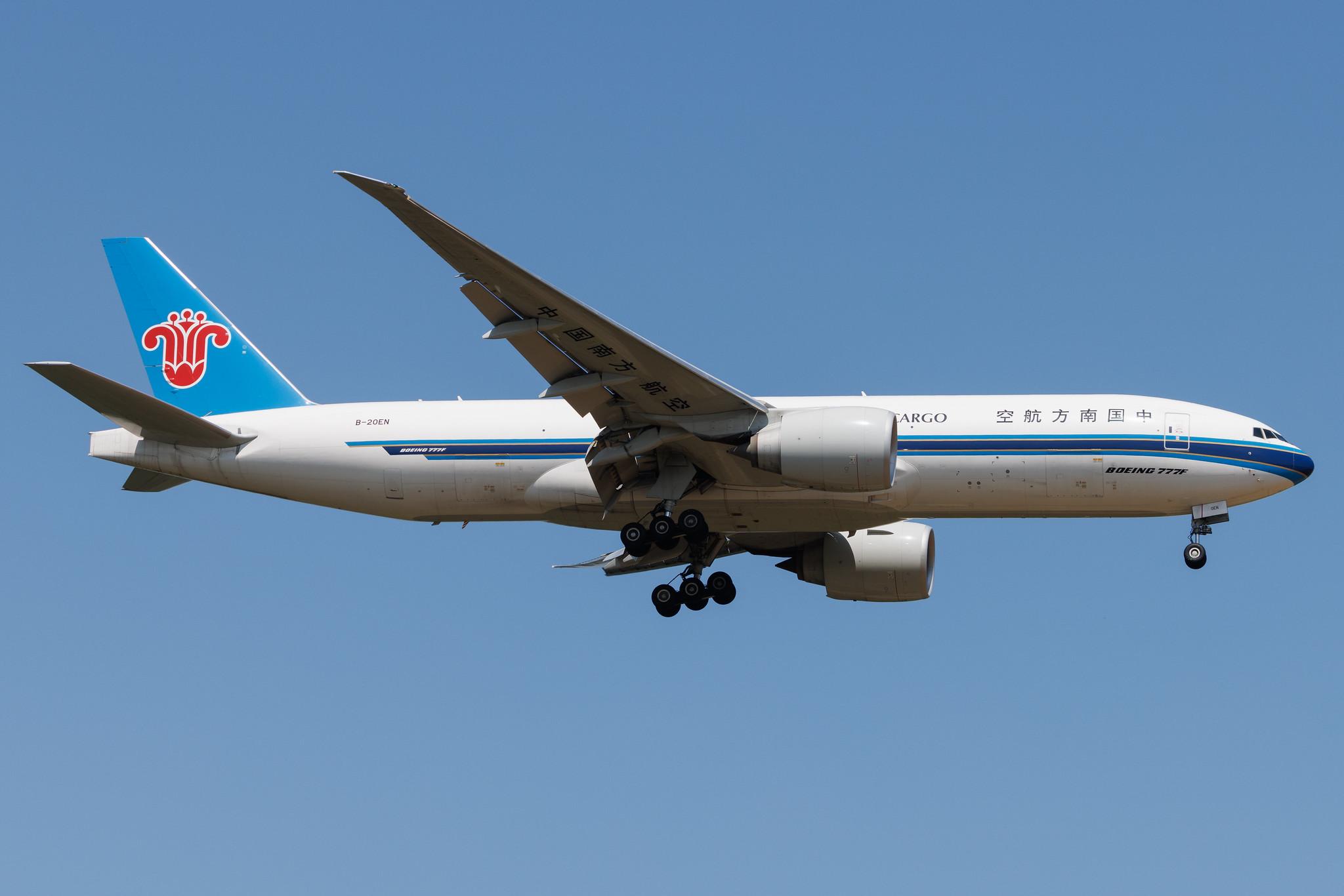 Frankfurt Airport: China Southern Cargo (CZ / CSN) | Operator: China Southern Airlines | Boeing 777-F B77L | B-20EN | MSN 65422