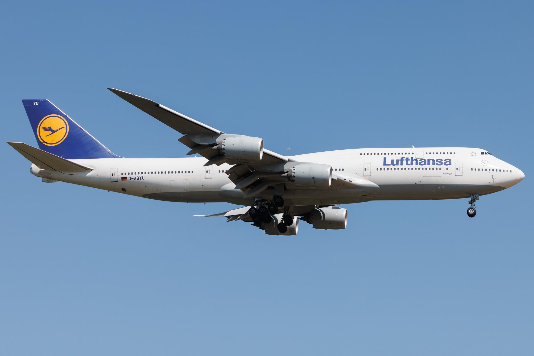Frankfurt Airport: Lufthansa (LH / DLH) | Boeing 747-830 B748 | D-ABYU | MSN 37845