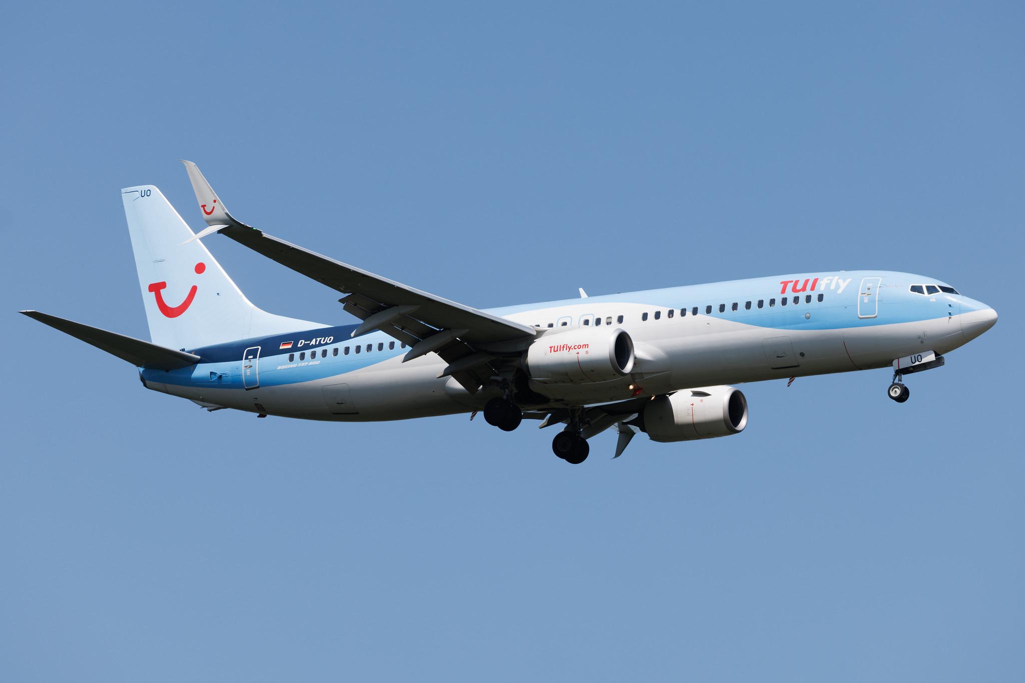 Frankfurt Airport: TUI (X3 / TUI) | Operator: TUI fly | Boeing 737-8K2 B738 | D-ATUO | MSN 41661