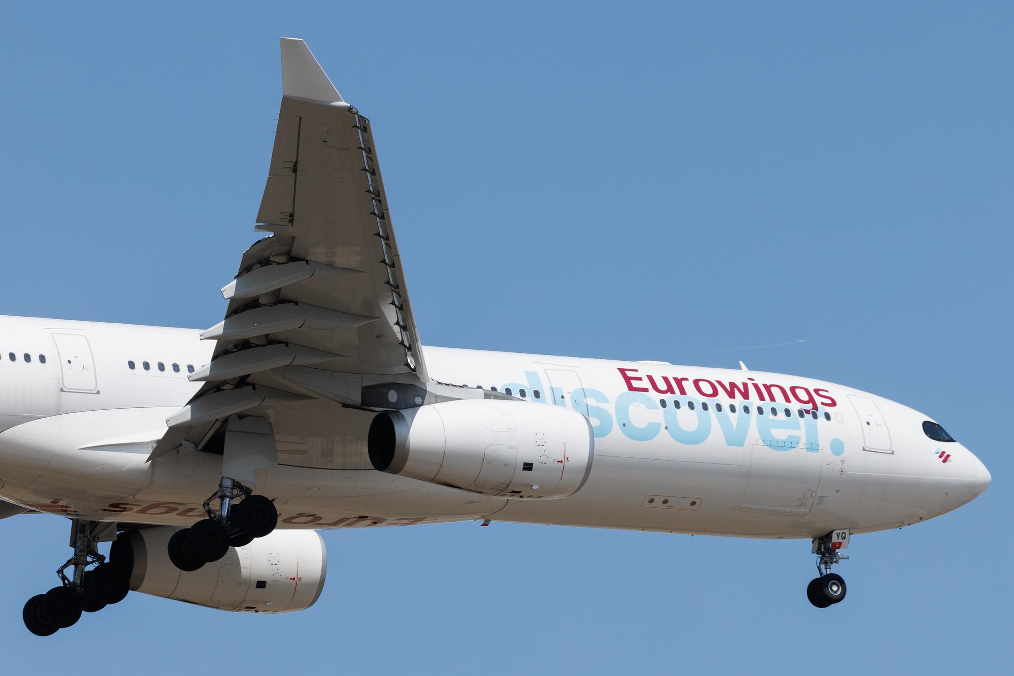 Frankfurt Airport: Eurowings Discover (4Y / OCN) | Airbus A330-343 A333 | D-AFYQ | MSN 1193