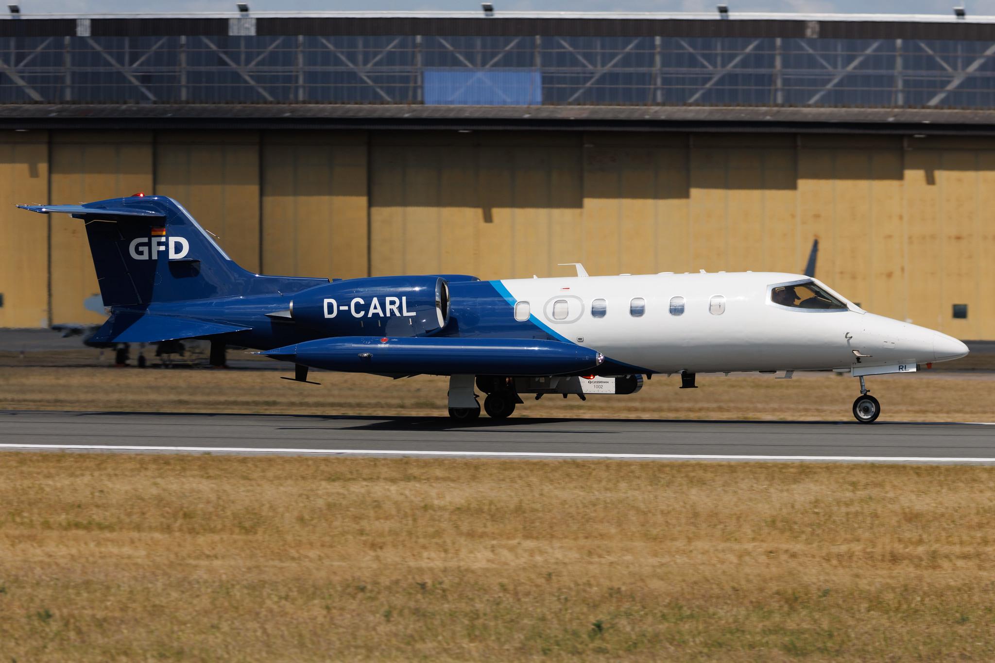 Fliegerhorst Hohn: Gesellschaft fur Flugzieldarstellung (/ GFD) | Operator: Gesellschaft Fur Flugzieldarstellung | Learjet 35A LJ35 | D-CARL | MSN 35-387