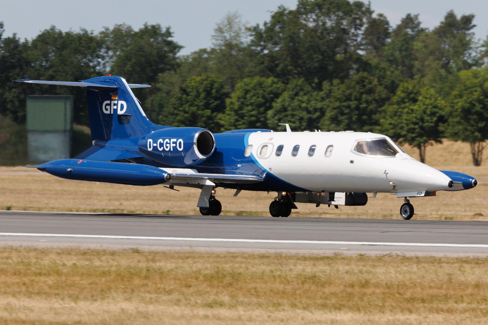 Fliegerhorst Hohn: Gesellschaft fur Flugzieldarstellung (/ GFD) | Operator: Gesellschaft Fur Flugzieldarstellung | Learjet 35 LJ35 | D-CGFO | MSN 35-614