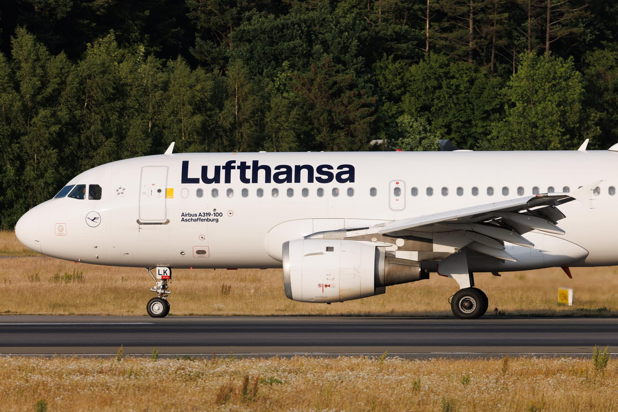 Hamburg Airport: Lufthansa (LH / DLH) | Airbus A319-114 A319 | D-AILK | MSN 0679