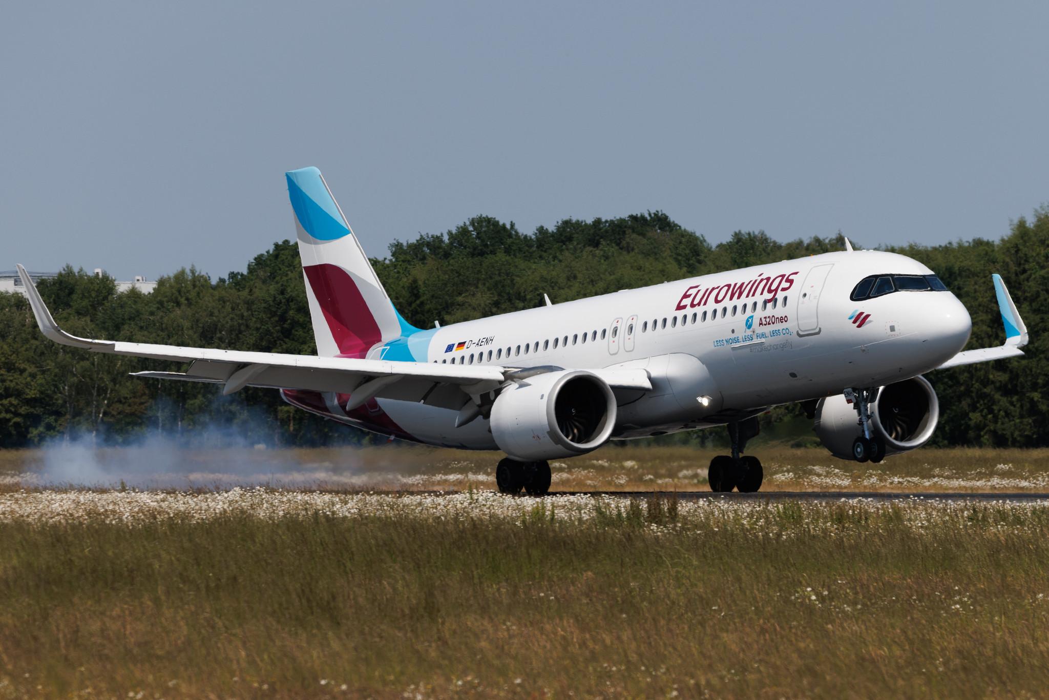 Hamburg Airport: Eurowings (EW / EWG) | Airbus A320-251N A20N | D-AENH | MSN 11125