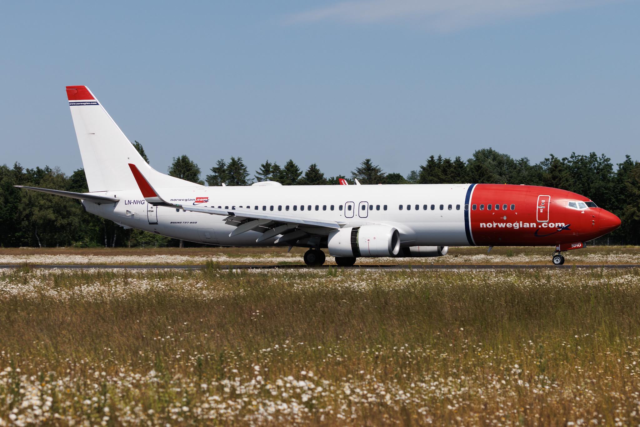 Hamburg Airport: Norwegian (DY / NOZ) | Boeing 737-8JP B738 | LN-NHG | MSN 41139