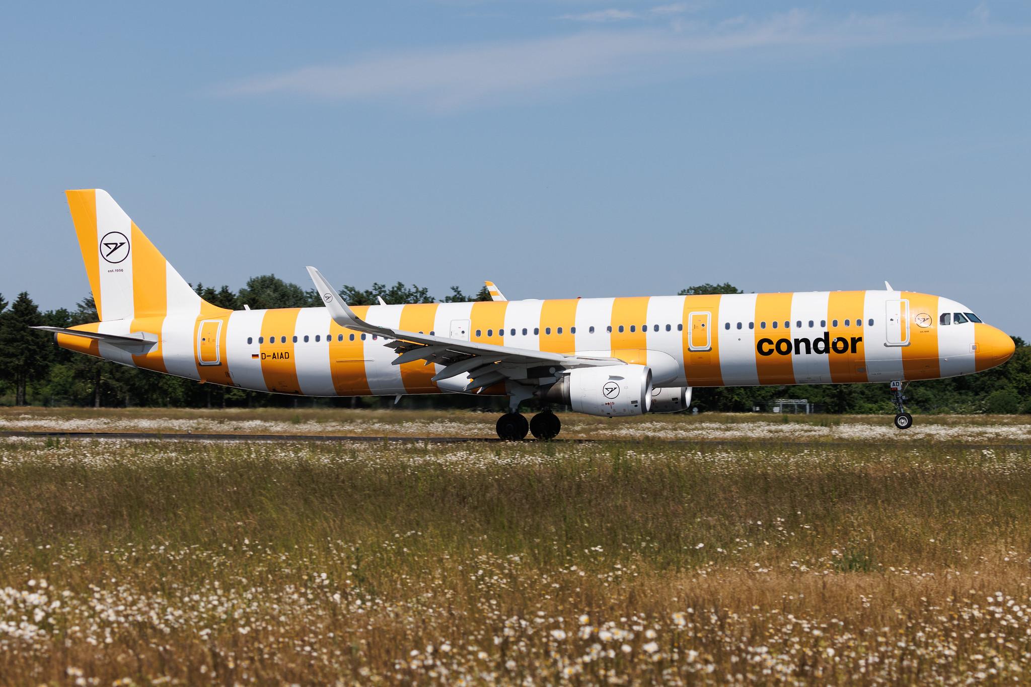 Hamburg Airport: Condor (DE / CFG) | Airbus A321-211 A321 | D-AIAD | MSN 6053