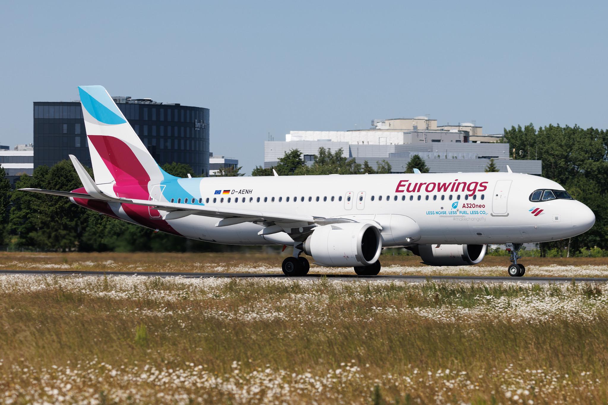 Hamburg Airport: Eurowings (EW / EWG) | Airbus A320-251N A20N | D-AENH | MSN 11125