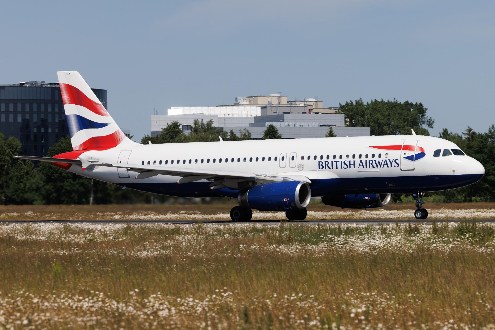 Hamburg Airport: British Airways (BA / BAW) | Airbus A320-232 A320 | G-EUUC | MSN 1696