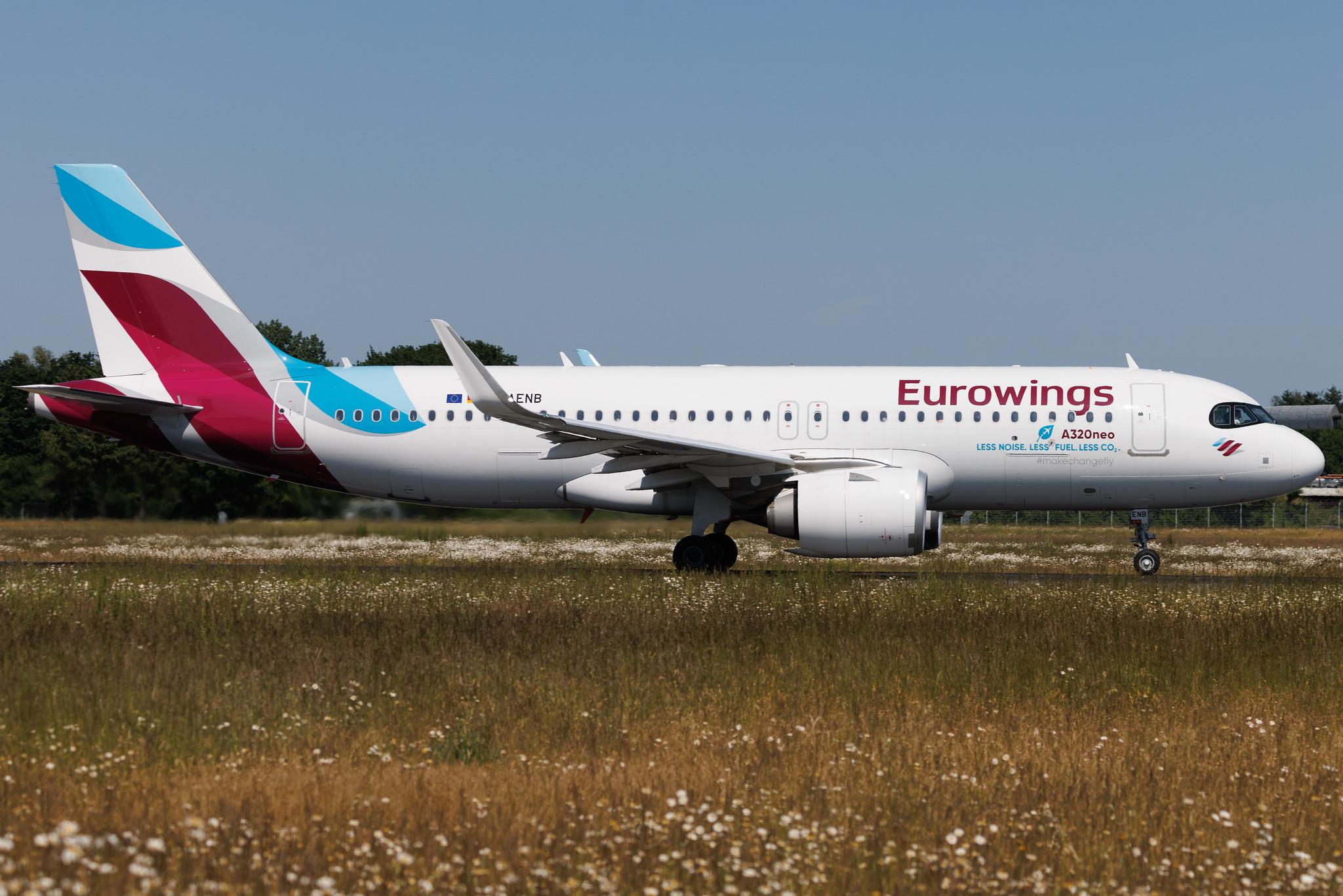 Hamburg Airport: Eurowings (EW / EWG) | Airbus A320-251N A20N | D-AENB | MSN 10798
