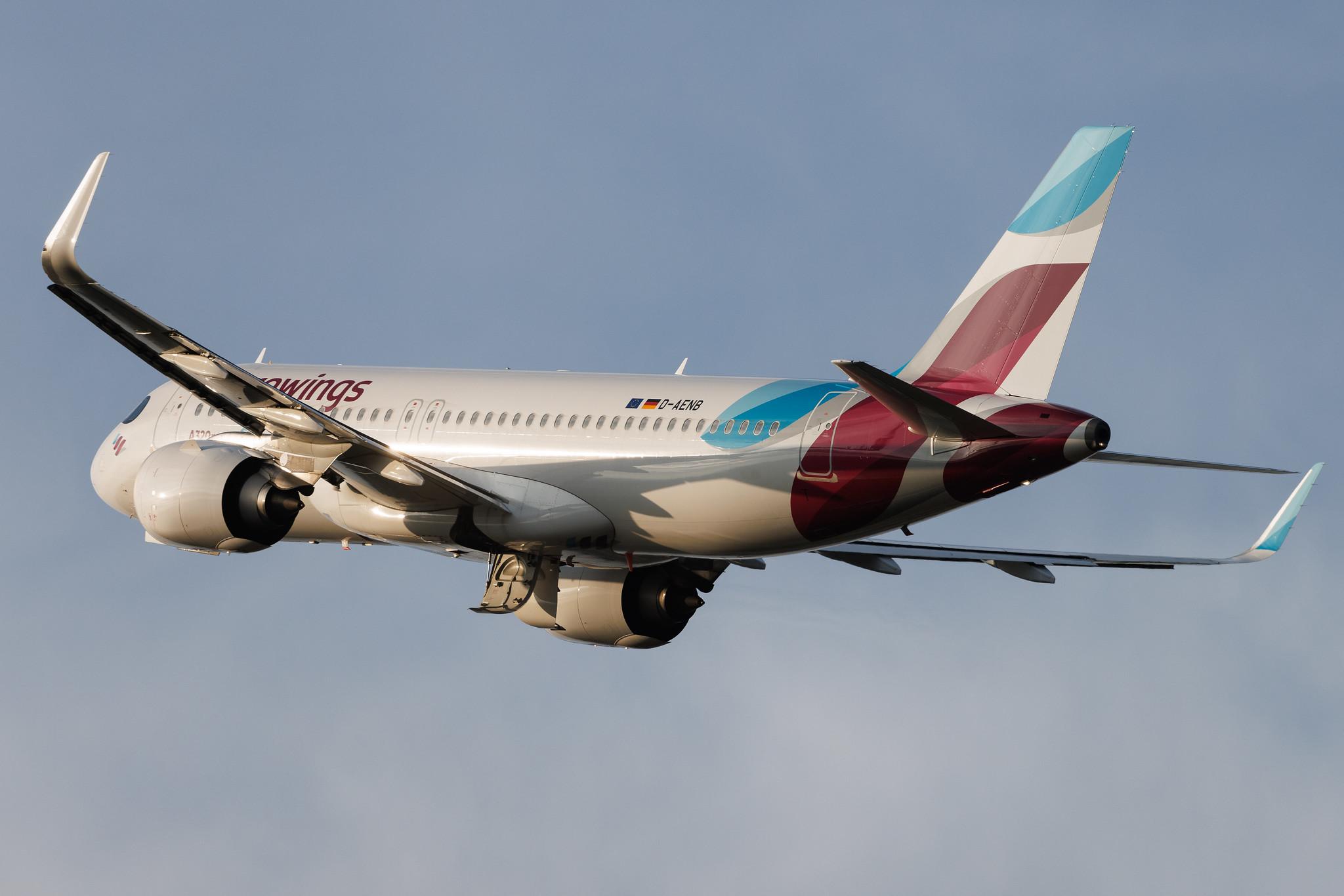 Hamburg Airport: Eurowings (EW / EWG) | Airbus A320-251N A20N | D-AENB | MSN 10798