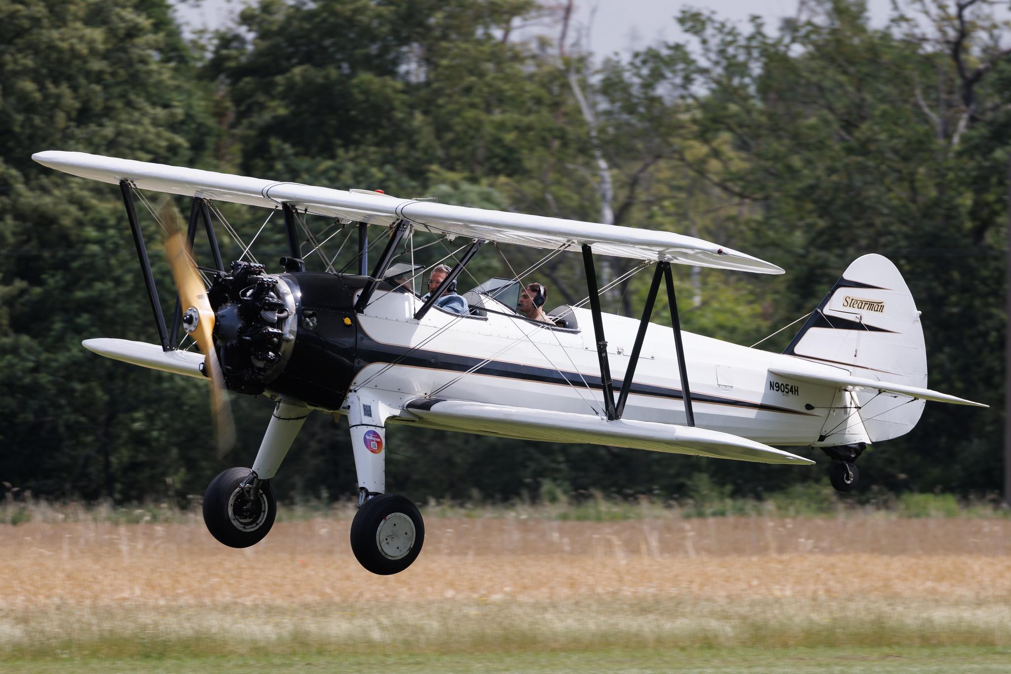 Flugplatz Bienenfarm: Private owner | Boeing-Stearman E75 Kaydet ST75 | N9054H | MSN 758778